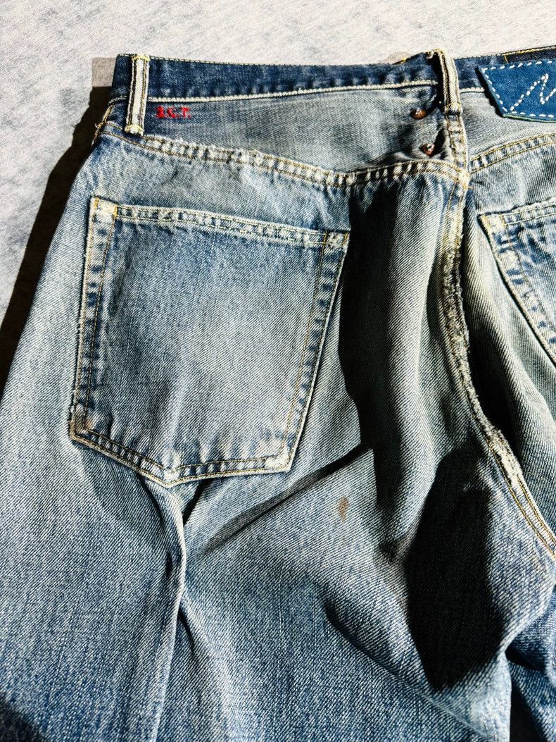 Visvim visvim Journeyman Tacked Crash Denim Pants-2506 Size US 31 - 5 Thumbnail