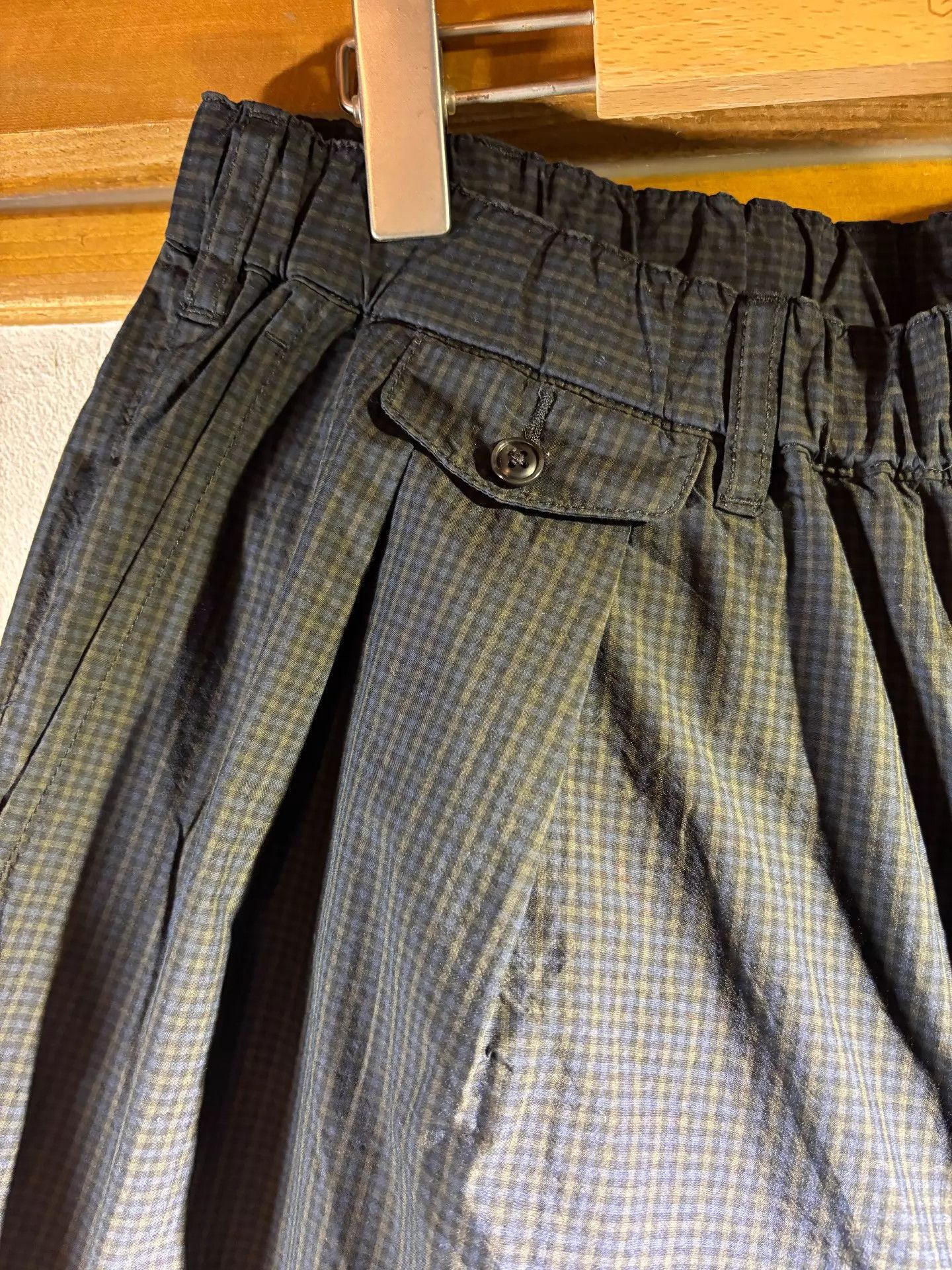 Beams Plus beams plus 25ss nylon double pleat pants L 95% new Size US 34 / EU 50 - 3 Thumbnail