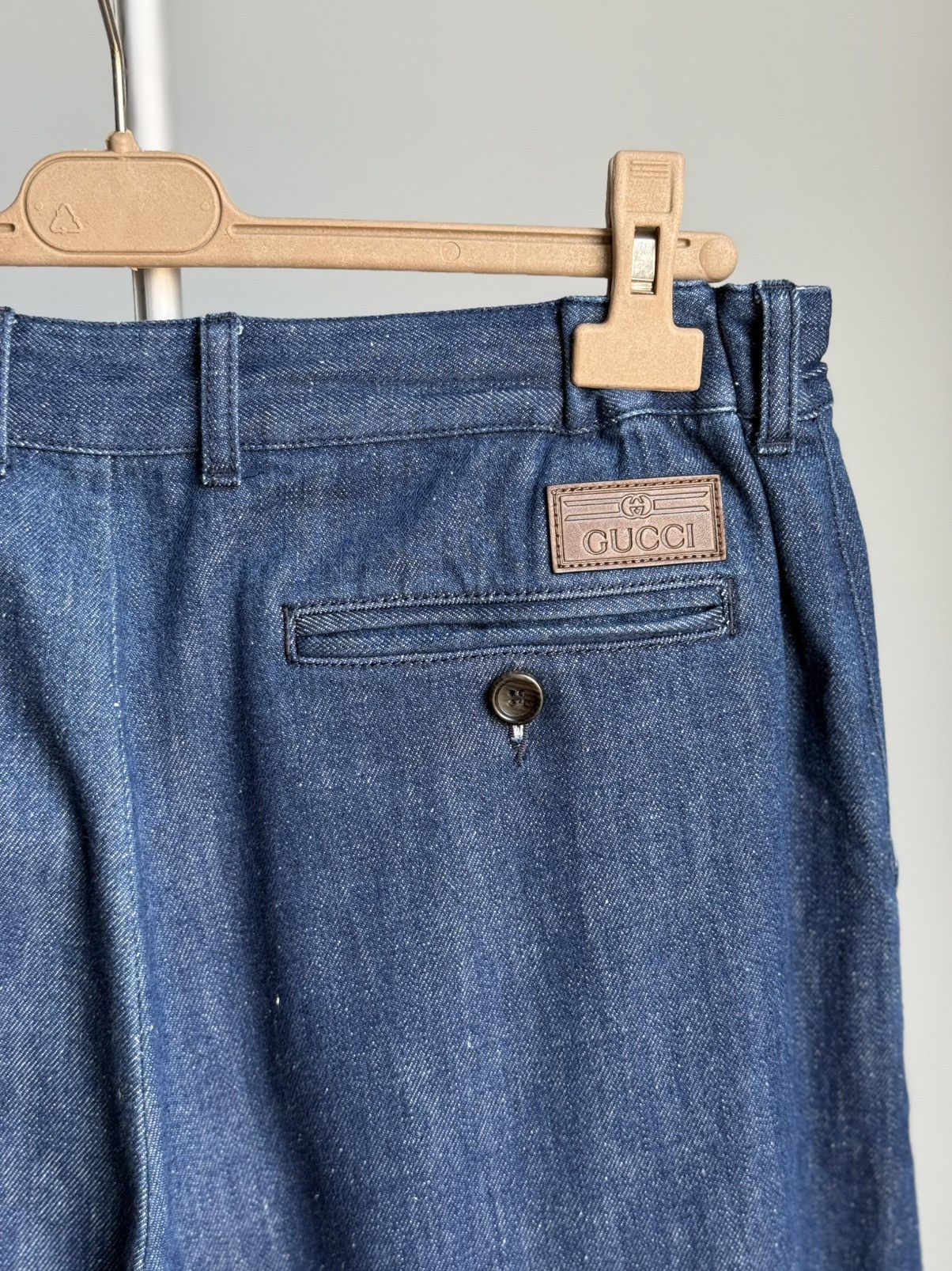 Gucci Gucci Wide Leg Tailored Trousers High Rise Straight Jeans Size US 34 / EU 50 - 10 Thumbnail