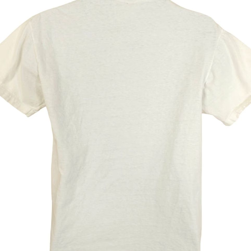 Vintage Vintage Christmas Polar Bear T Shirt Mens Size Medium 90s Will Bullas Art Tee White Cotton Crew Neck Short Sleeve Bagan Size US M / EU 48-50 / 2 - 5 Thumbnail