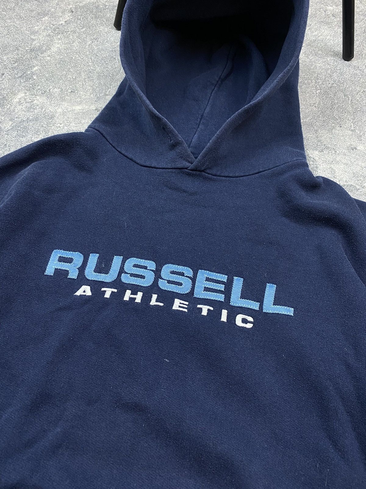 Russell Athletic × Vintage Vintage Russell Athletic Boxy Hoodie Size US L / EU 52-54 / 3 - 4 Thumbnail