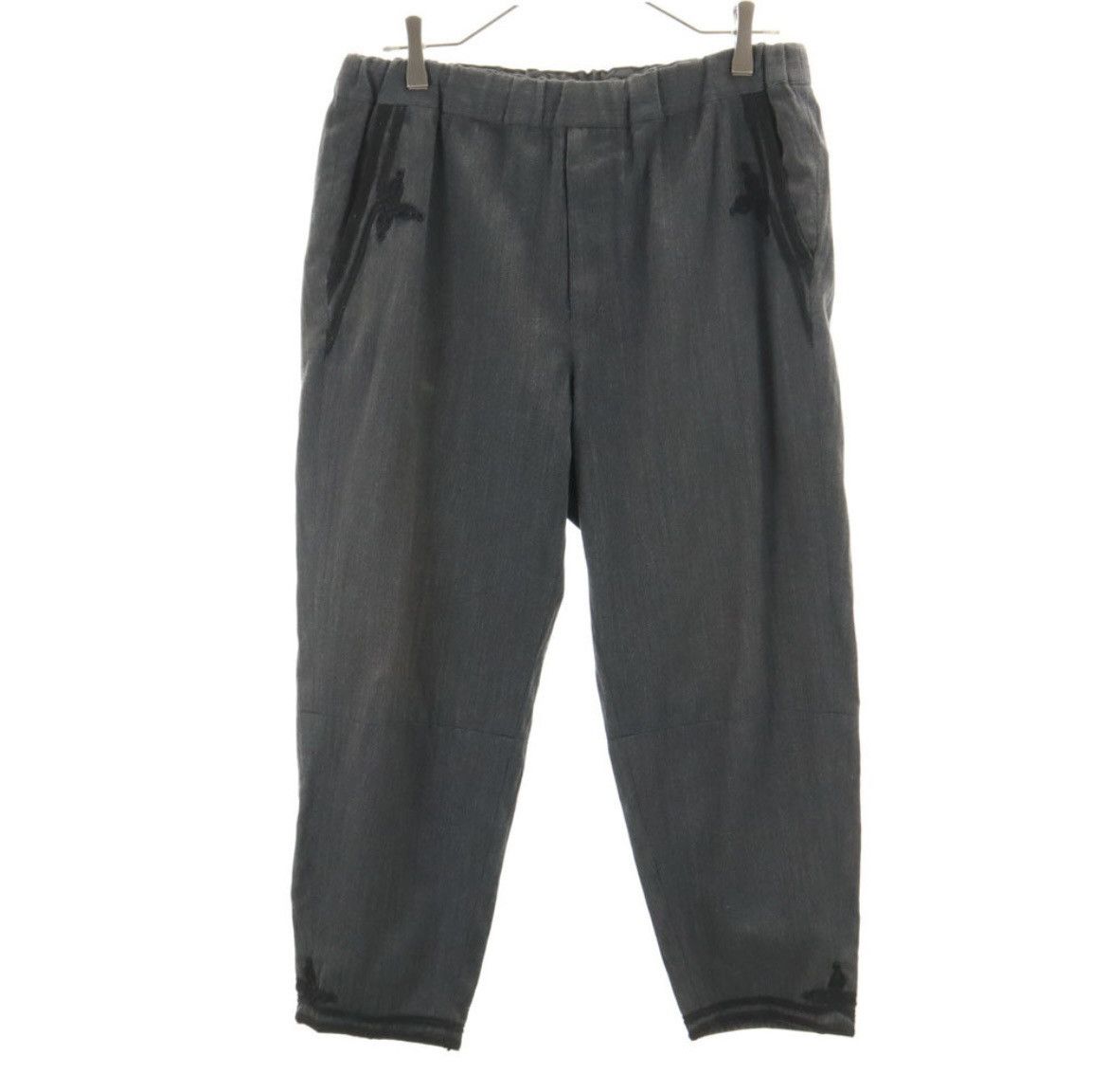 Undercover Undercoverism Made in Japan Herringbone Cropped Pants Size US 32 / EU 48 - 1 Thumbnail