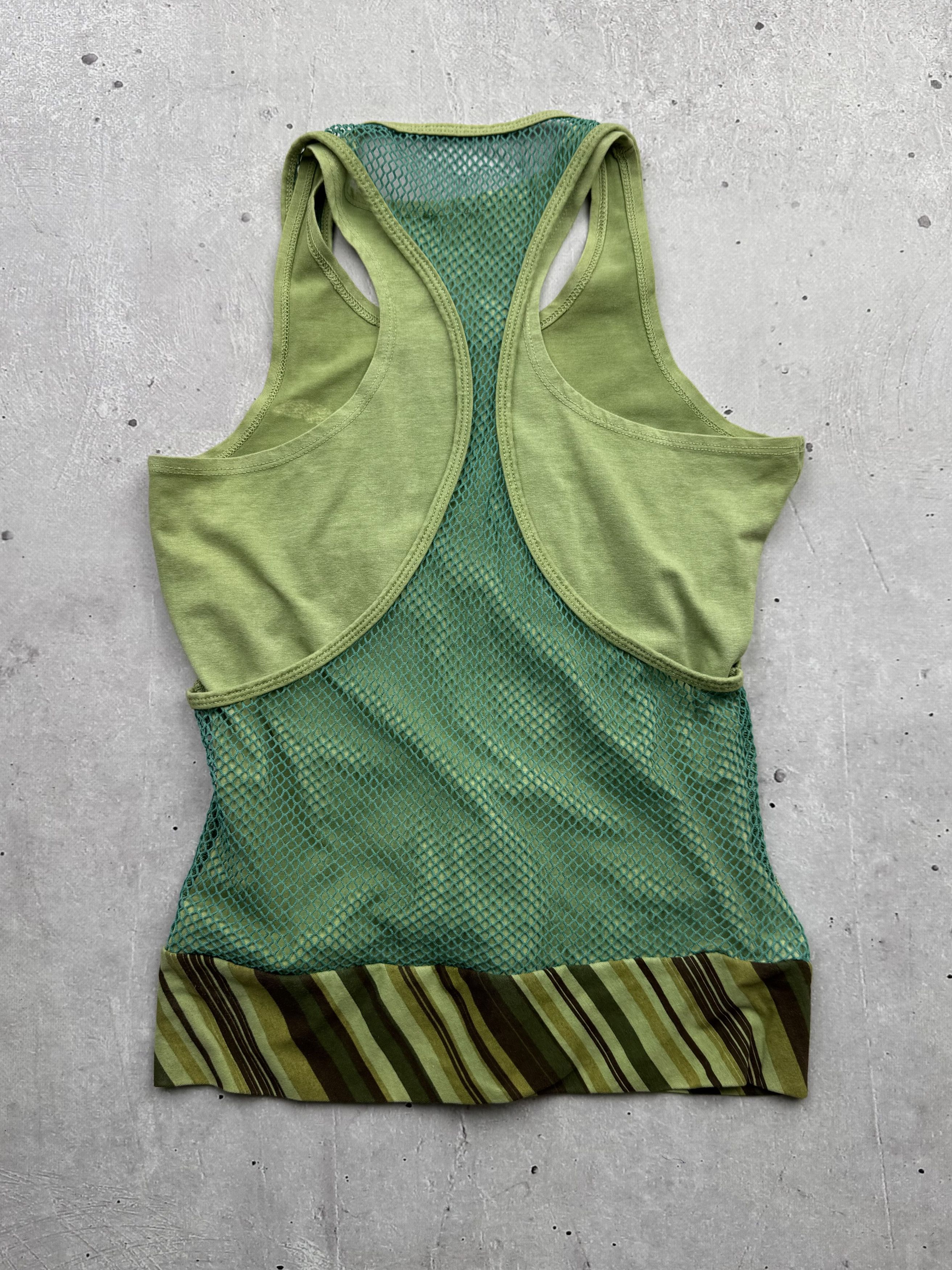 Other Vintage Amazing Mesh Double Tank Top Size S / US 4 / IT 40 - 5 Thumbnail