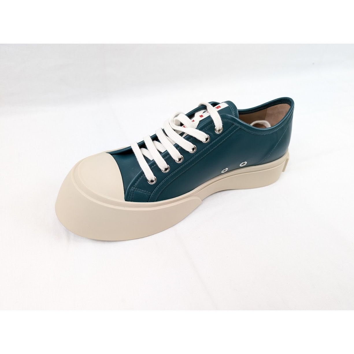 Marni o1rshd1 Low-Top Sneakers in Green/Beige Size US 11 / EU 44 - 9 Thumbnail