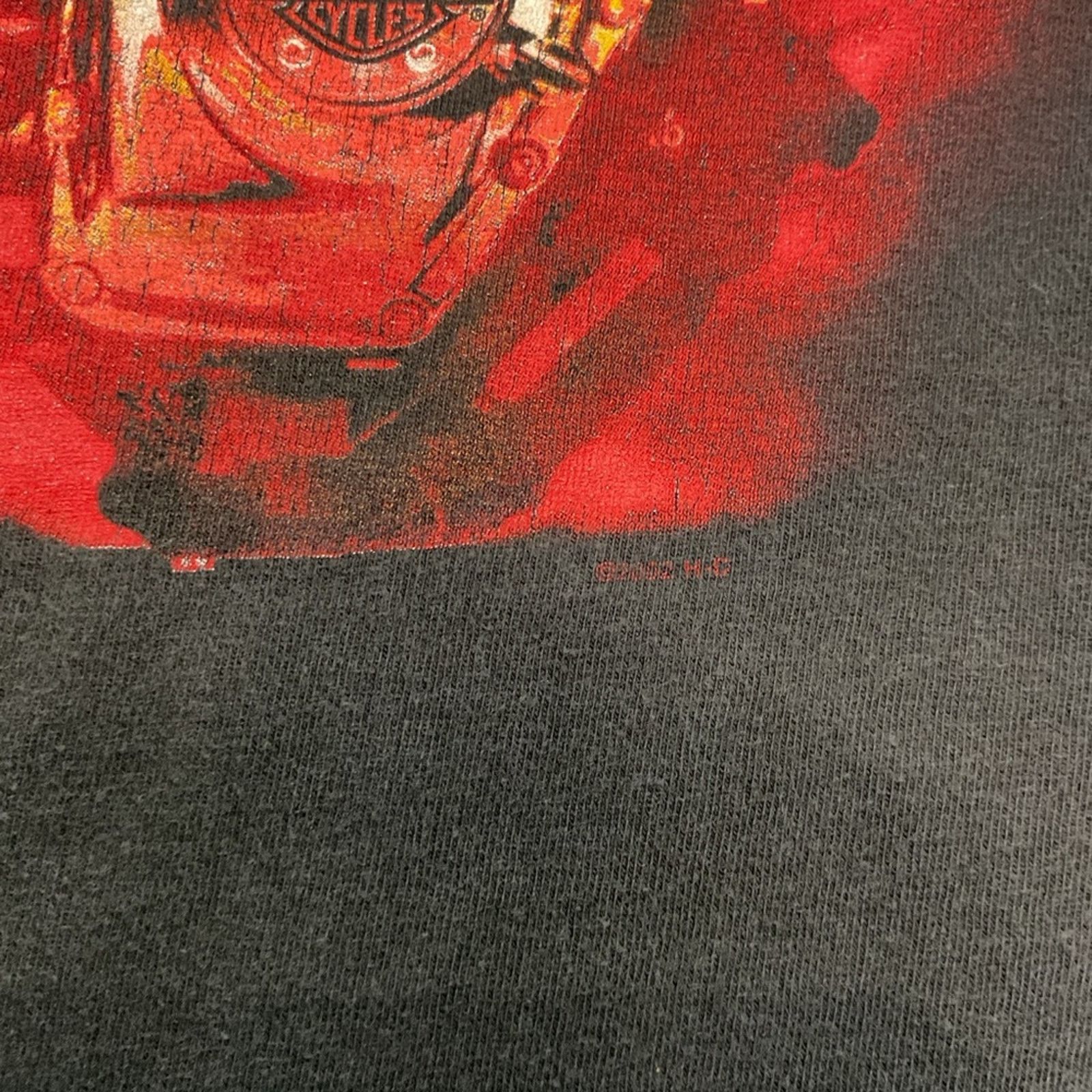 Harley Davidson 2000s Harley Davidson “Meet My Twin” Graphic T-Shirt Size US XL / EU 56 / 4 - 8 Thumbnail