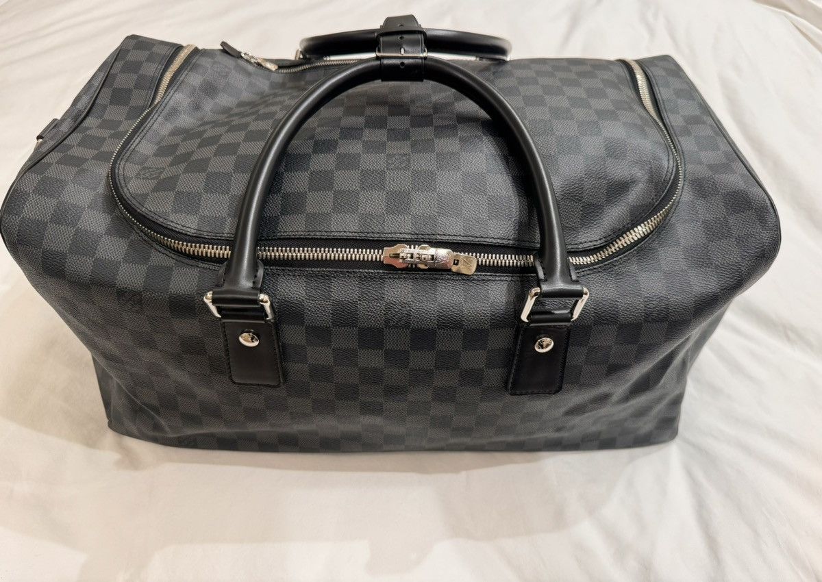 image of Louis Vuitton Duffle in Grey, Men's