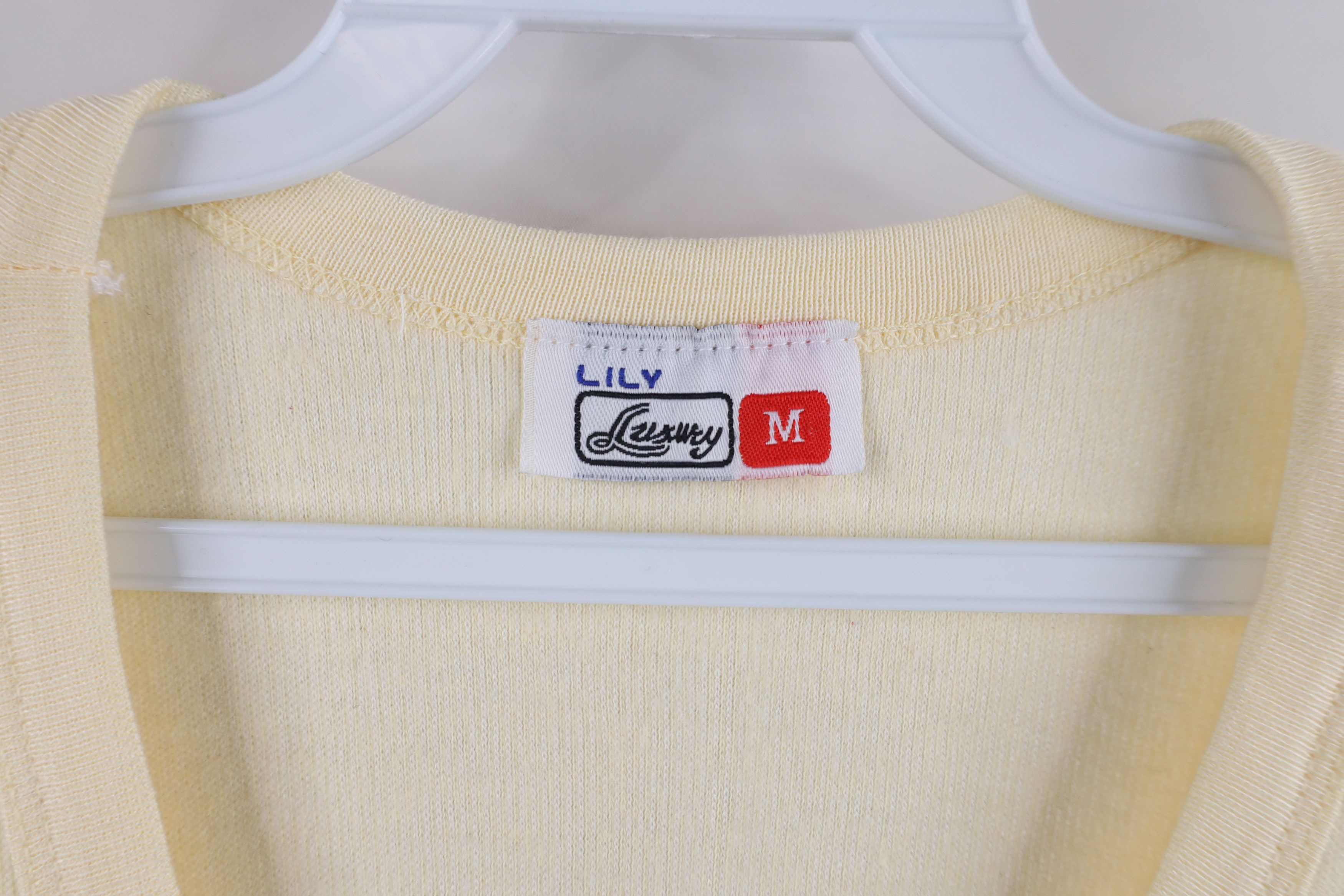 Vintage Vintage 90s Streetwear Ribbed Knit Long Sleeve T-Shirt Size US M / EU 48-50 / 2 - 6 Thumbnail