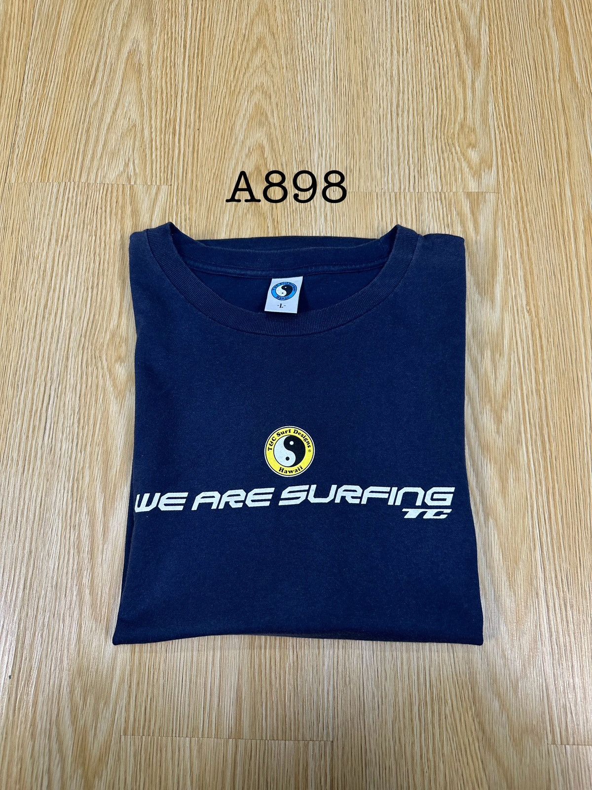 Sun Surf Y2K Vintage T&C Surf Hawaii TShirt A898 Size US L / EU 52-54 / 3 - 14 Thumbnail