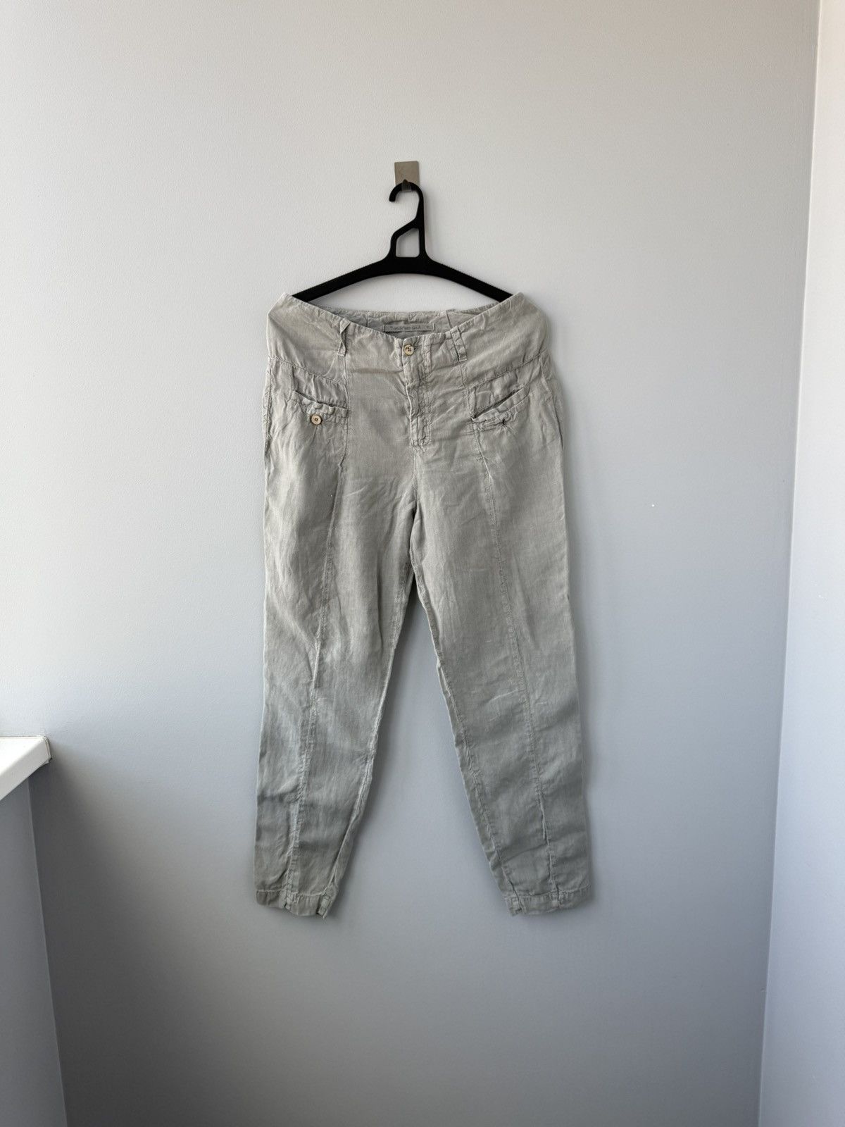 Transit Transit Par Such Linen Pants Size 27" / US 4 / IT 40 - 1 Thumbnail