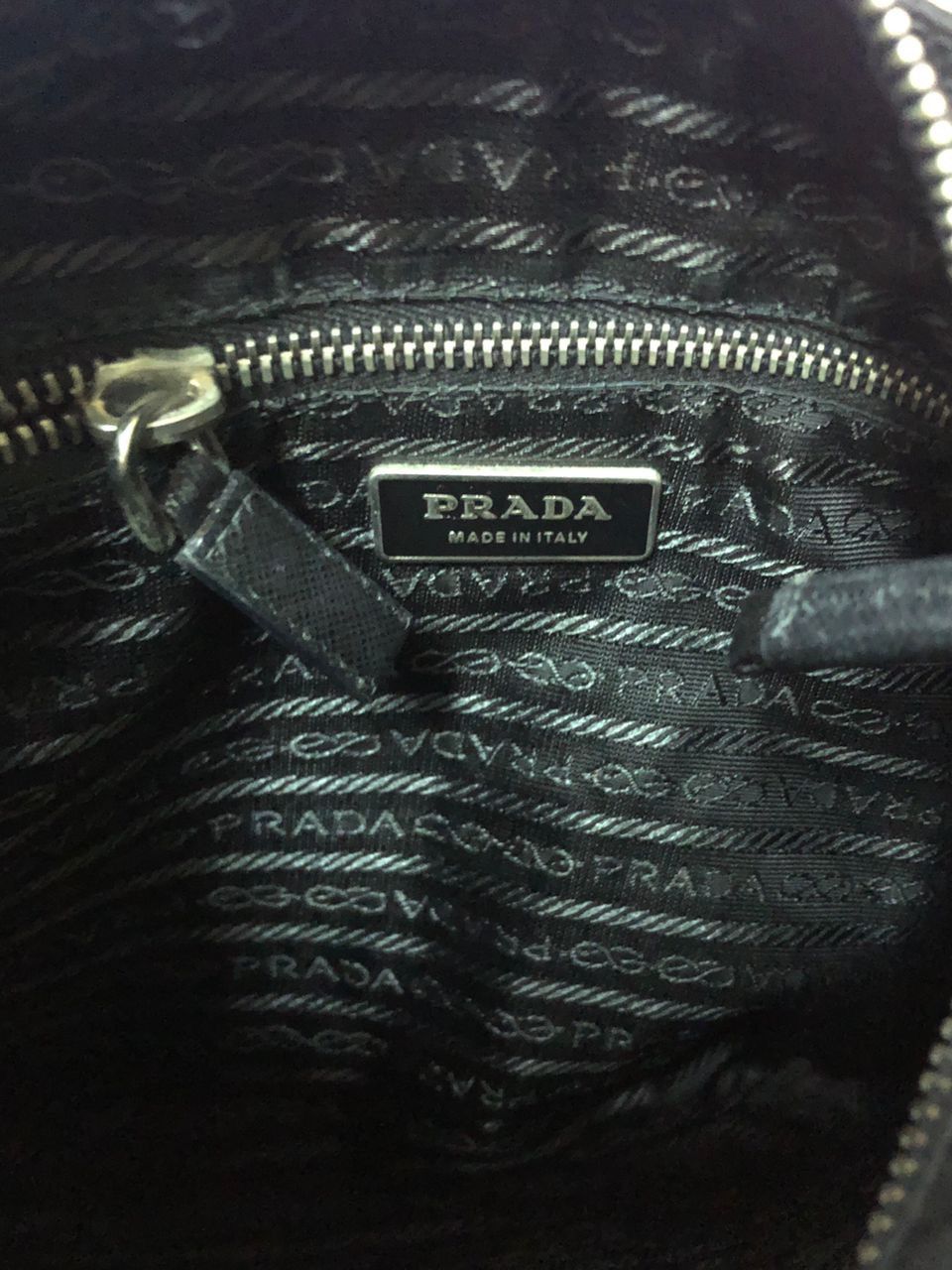 Prada AUTHENTIC VINTAGE PRADA BLACK NYLON SNACK SKIN BAG Size ONE SIZE - 7 Thumbnail