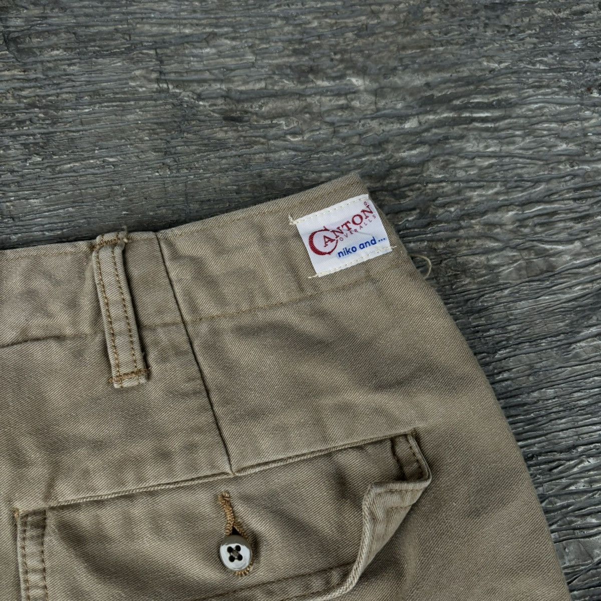 Japanese Brand × Vintage Vintage Canton overalls x niko and carpanter pant Size US 31 - 5 Thumbnail
