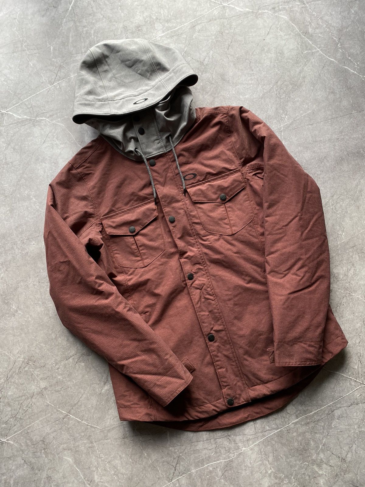 Oakley Rare Y2K Oakley Light Gorpcore Rain Outdoor Jacket Gorpcore Size US S / EU 44-46 / 1 - 1 Thumbnail