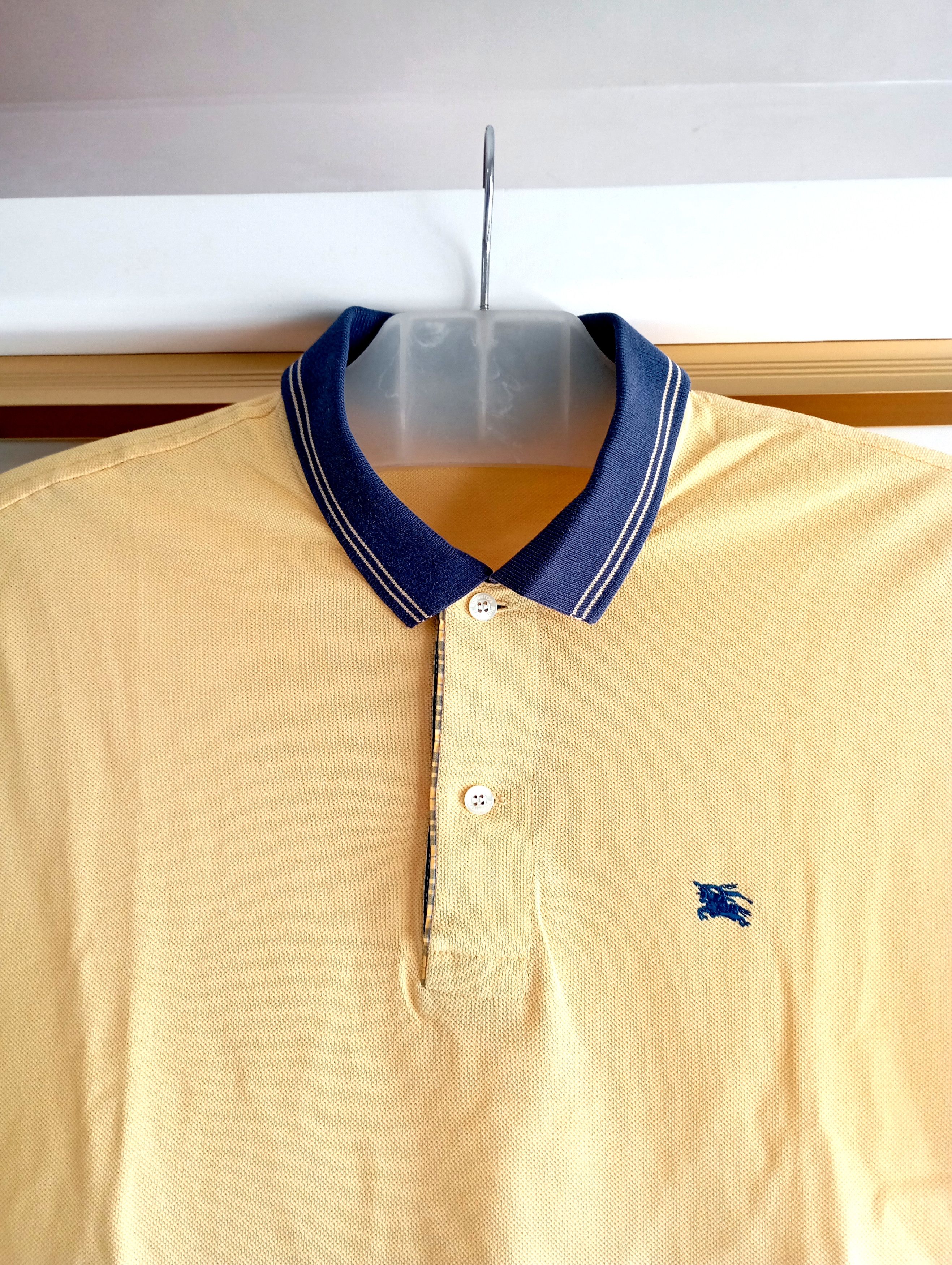 Burberry Vintage Burberry London Short Sleeve Polo T Shirt Tee Size US L / EU 52-54 / 3 - 3 Thumbnail