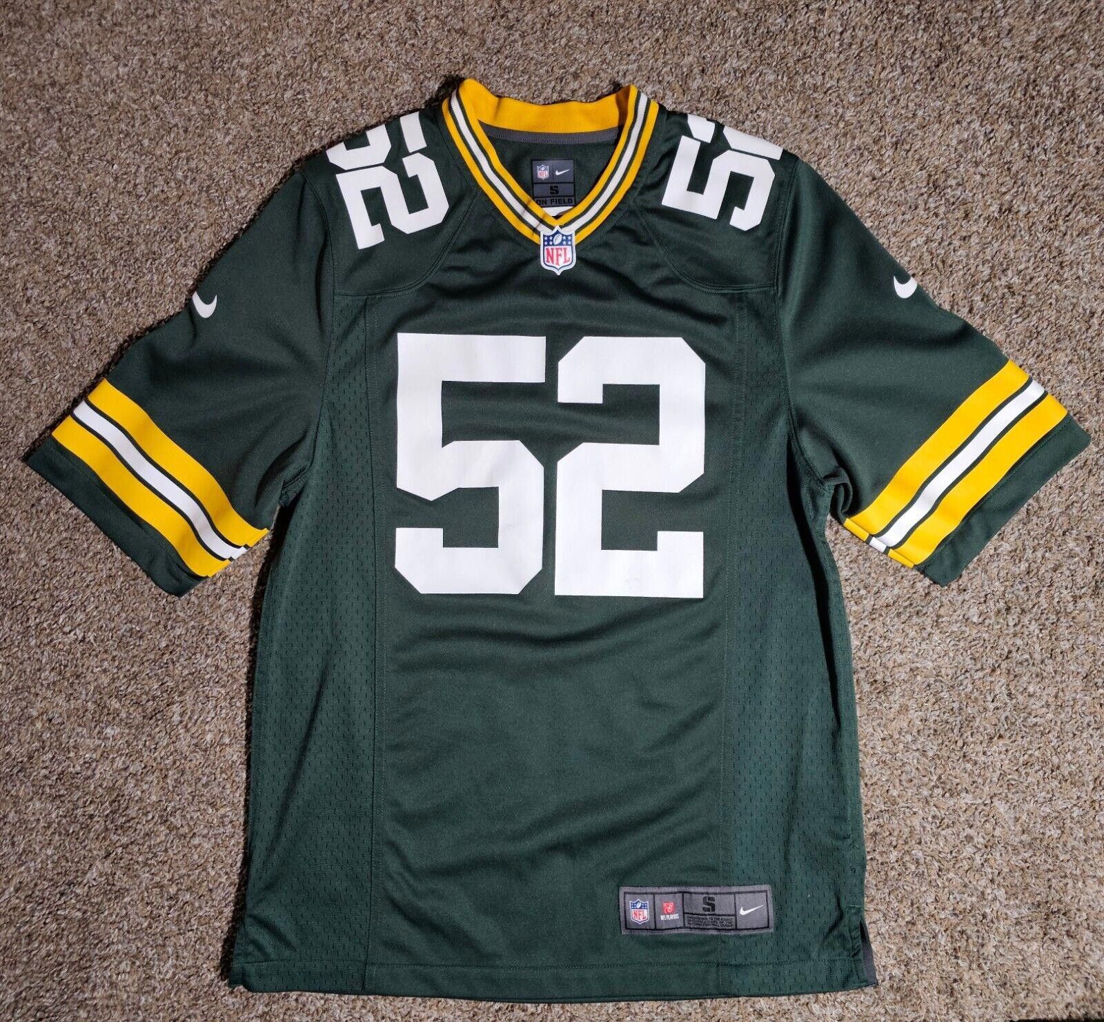 Nike NIKE Packers Clay Matthews Green #52 Small Size US S / EU 44-46 / 1 - 1 Thumbnail