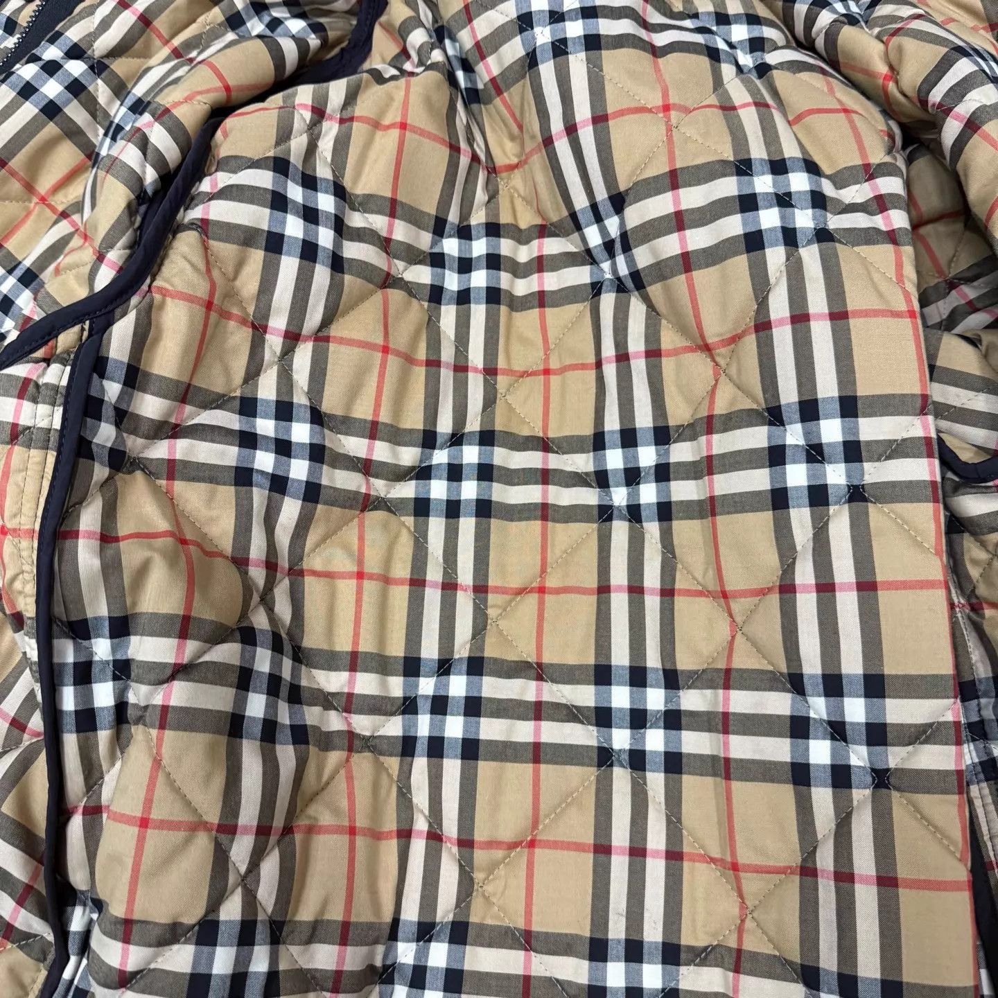 Burberry Burberry Solid Color SB Quilted LS Cotton Jacket M 99 New Size M / US 6-8 / IT 42-44 - 4 Thumbnail