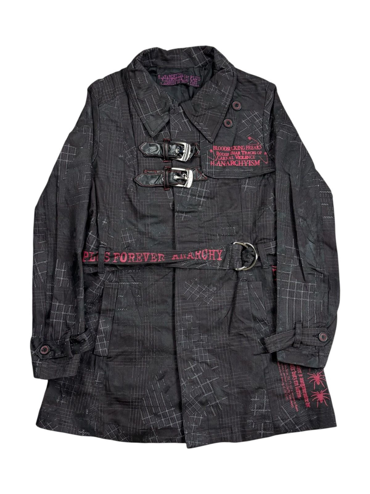 Hysteric Glamour Archive H. Naoto - Gothic Style vampire Bondage Jacket Size US M / EU 48-50 / 2 - 4 Thumbnail