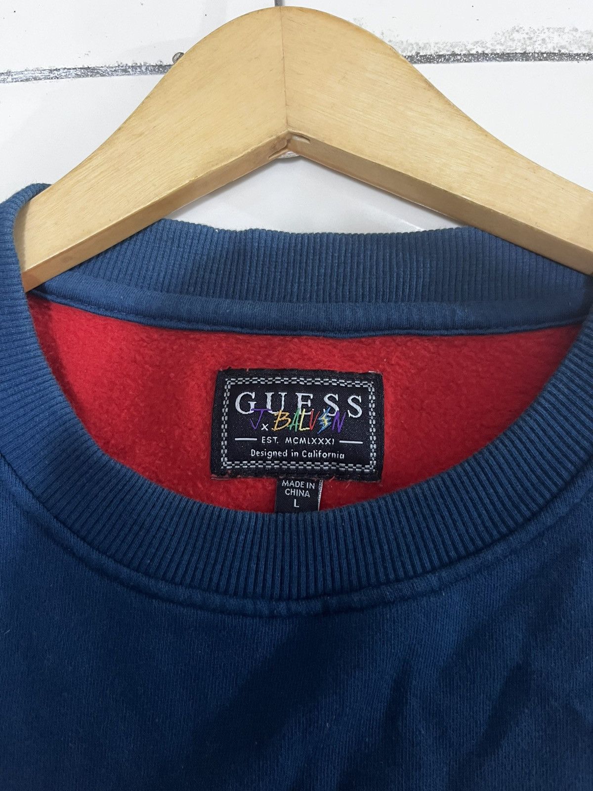 Guess × J Balvin GUESS x J BALVIN SWEATSHIRT MULTICOLOR Size US L / EU 52-54 / 3 - 3 Thumbnail