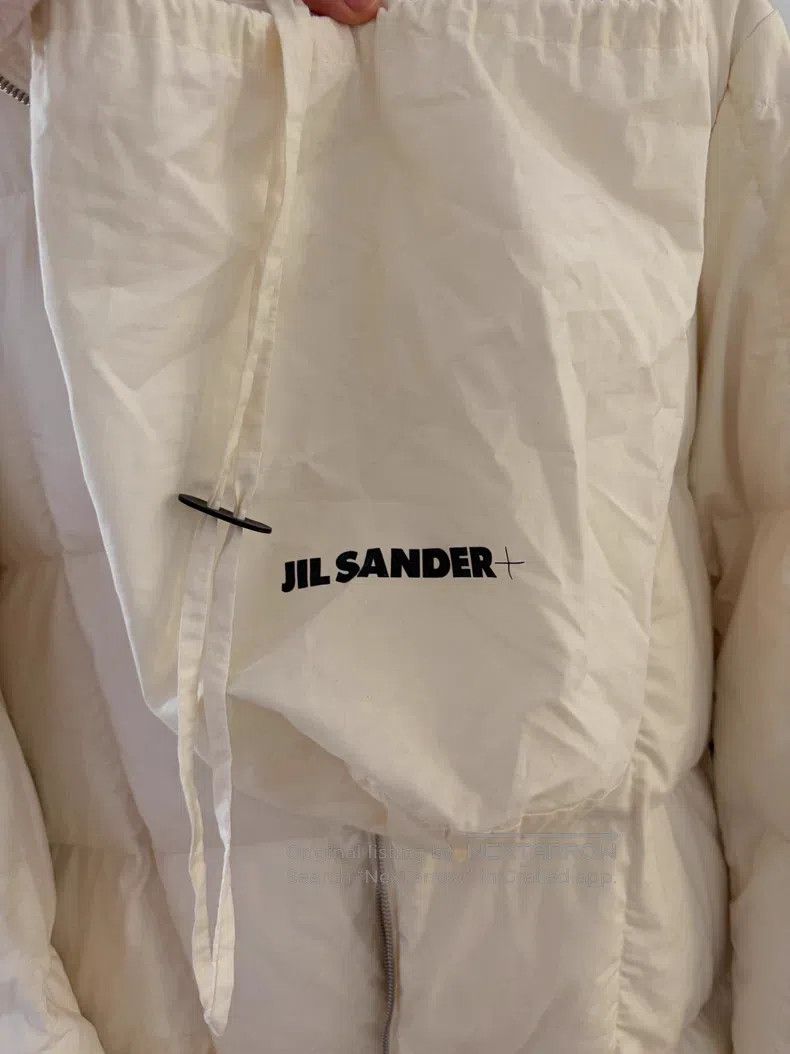 Jil Sander Jil Sander size 32 Classic White Down Jacket for Women Size S / US 4 / IT 40 - 6 Thumbnail
