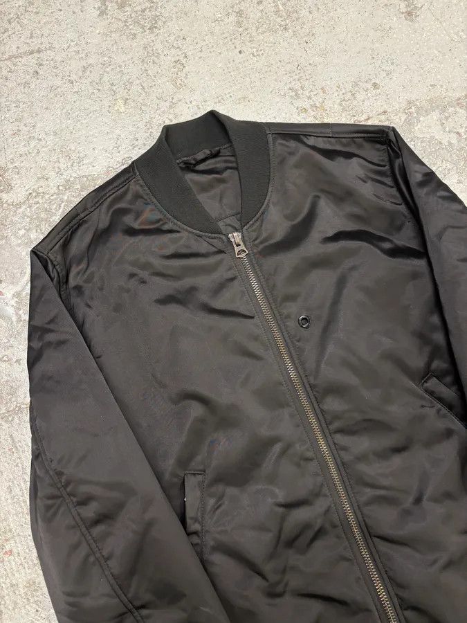 Acne Studios × Designer × Vintage AW2018 Acne Studios Selo Us Black Bomber Jacket Size US M / EU 48-50 / 2 - 5 Thumbnail