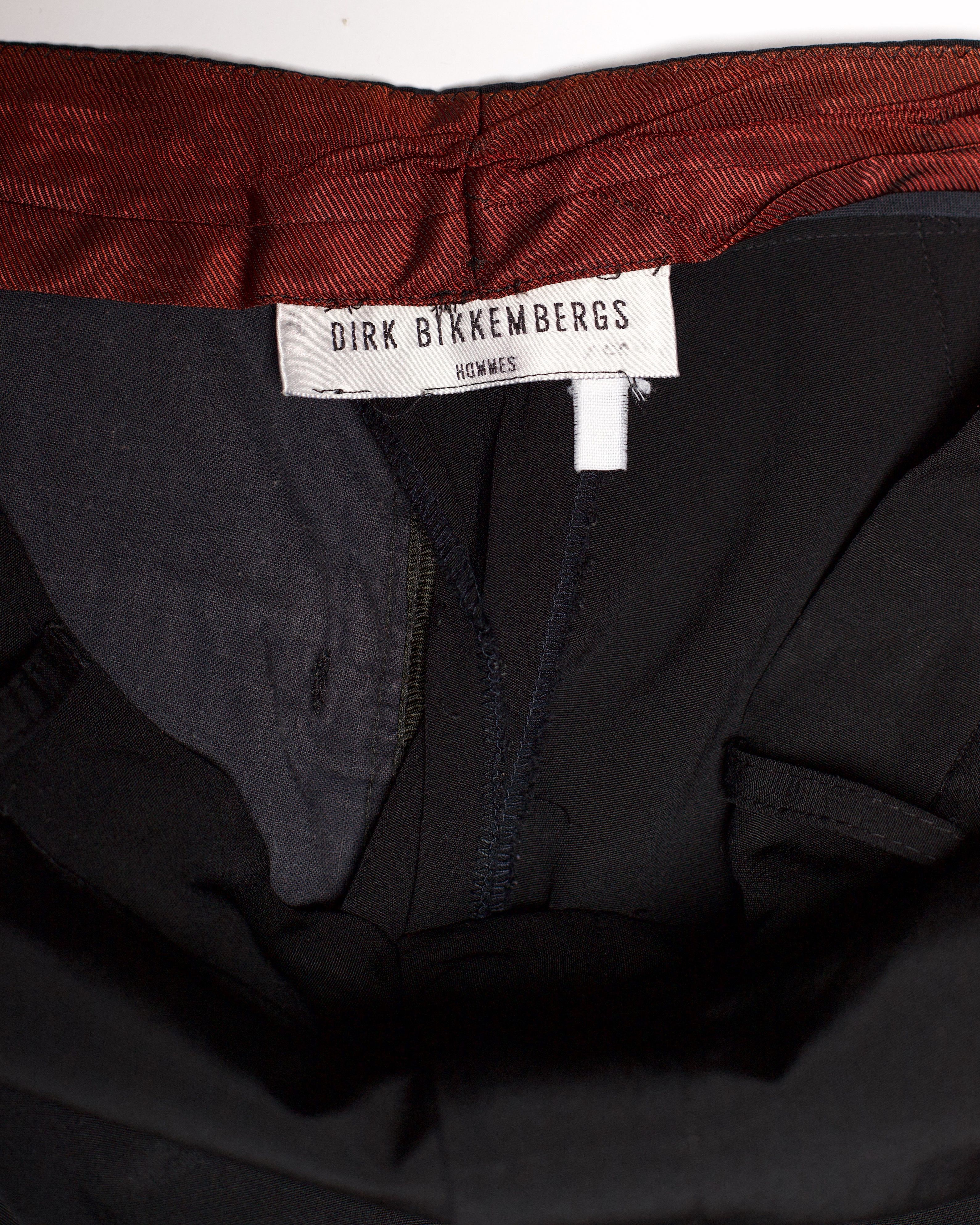 Dirk Bikkembergs Dirk Bikkembergs 1990s Wool Trousers Size US 30 / EU 46 - 3 Thumbnail