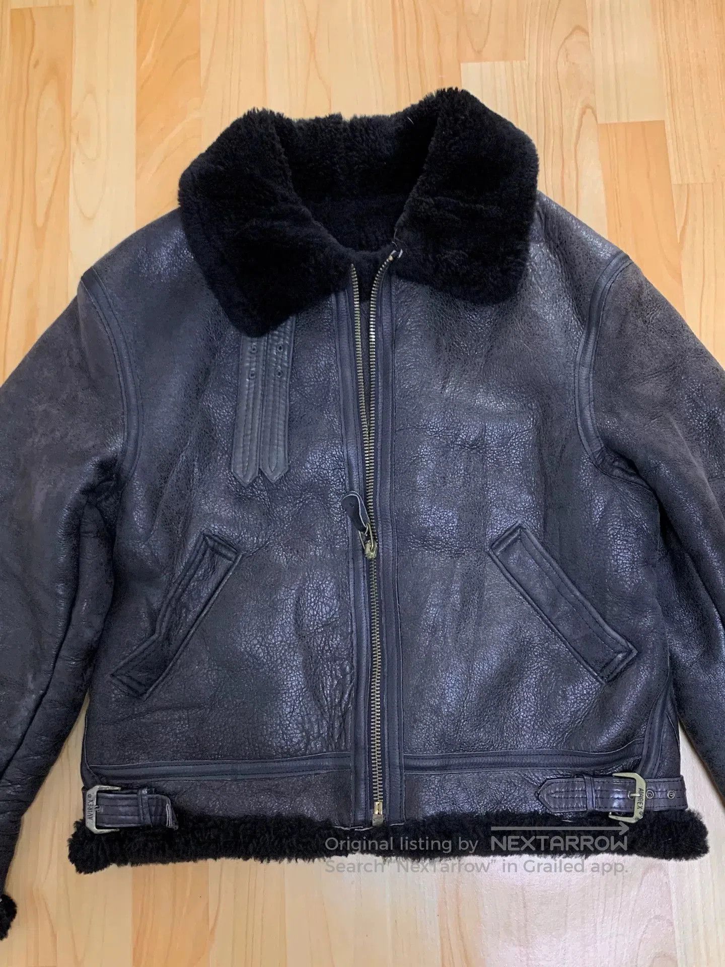 Avirex Avirex B3 Sheepskin Flight Jacket. Size US XS / EU 42 / 0 - 1 Thumbnail