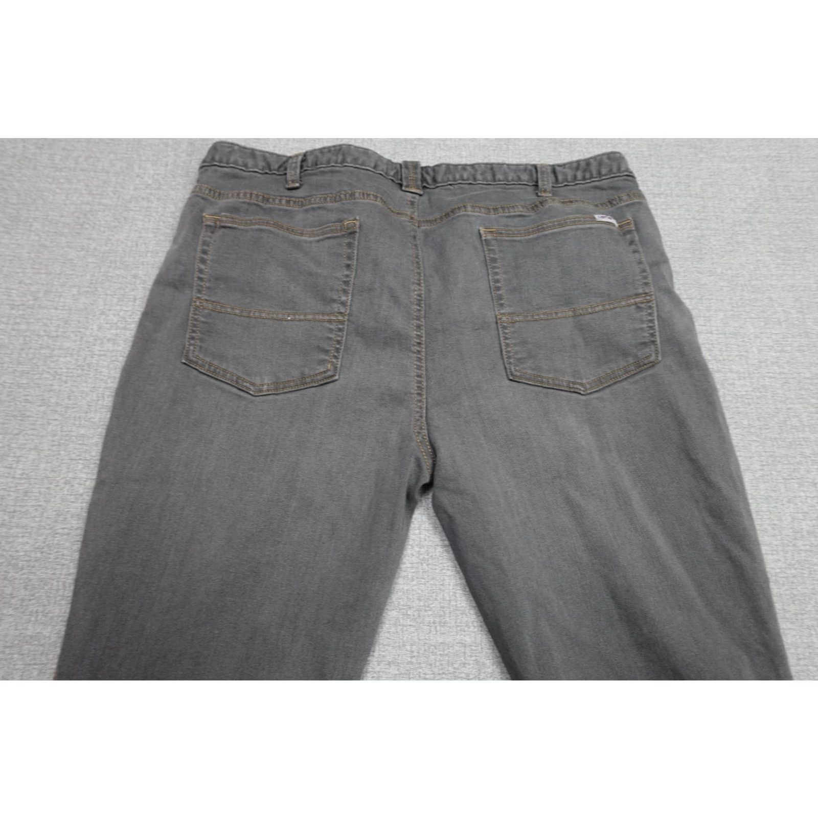 Carhartt Carhartt Jeans Womens 18 Gray Slim Skinny Dark Wash 90s Vintage Theme USA 5-Pocket Mens Womens Girls Boys Size 40" / US 18 - 5 Thumbnail
