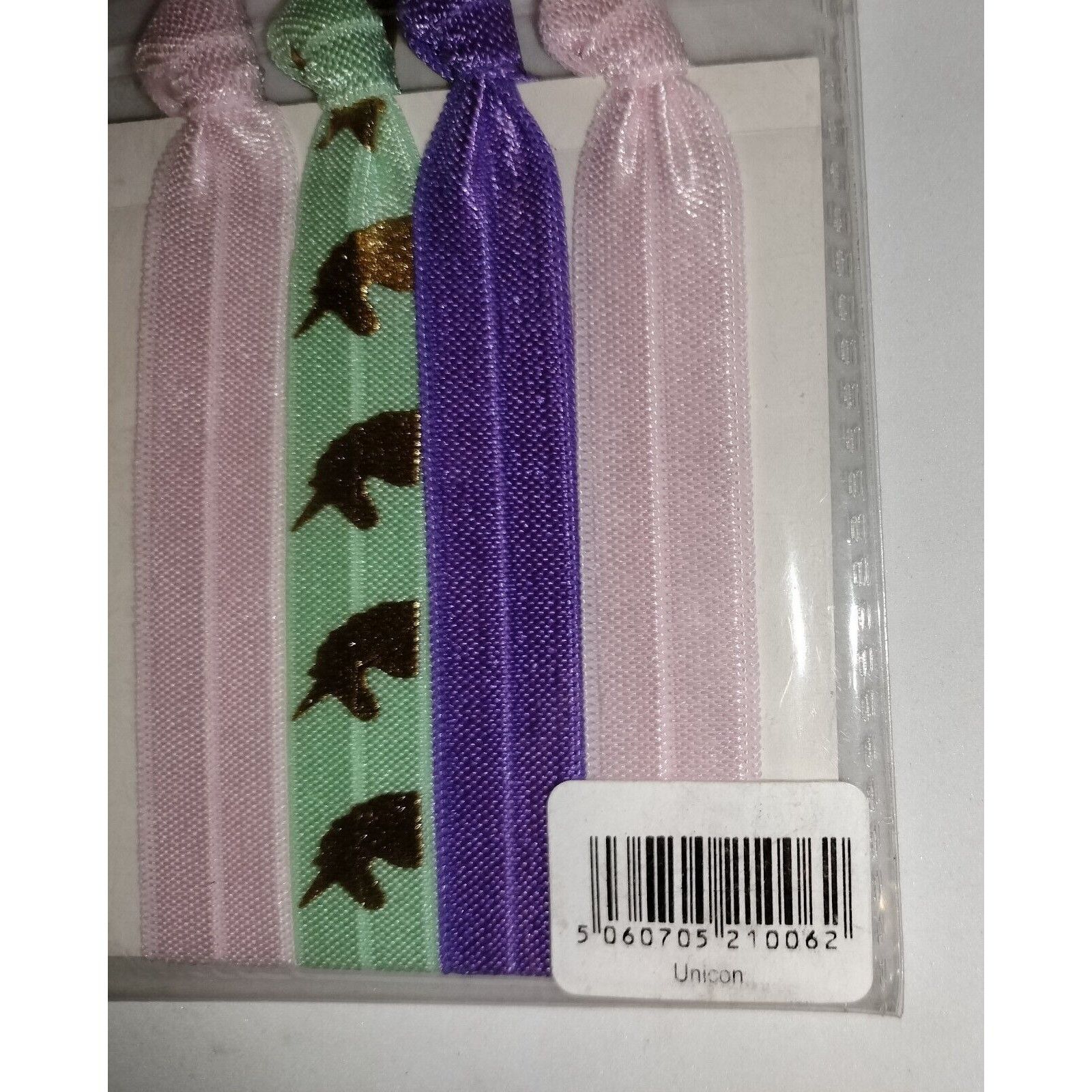 Other Popband 4 Pack Glitter Hair Accessories Band Pink Unicorn Pu Size ONE SIZE - 3 Thumbnail