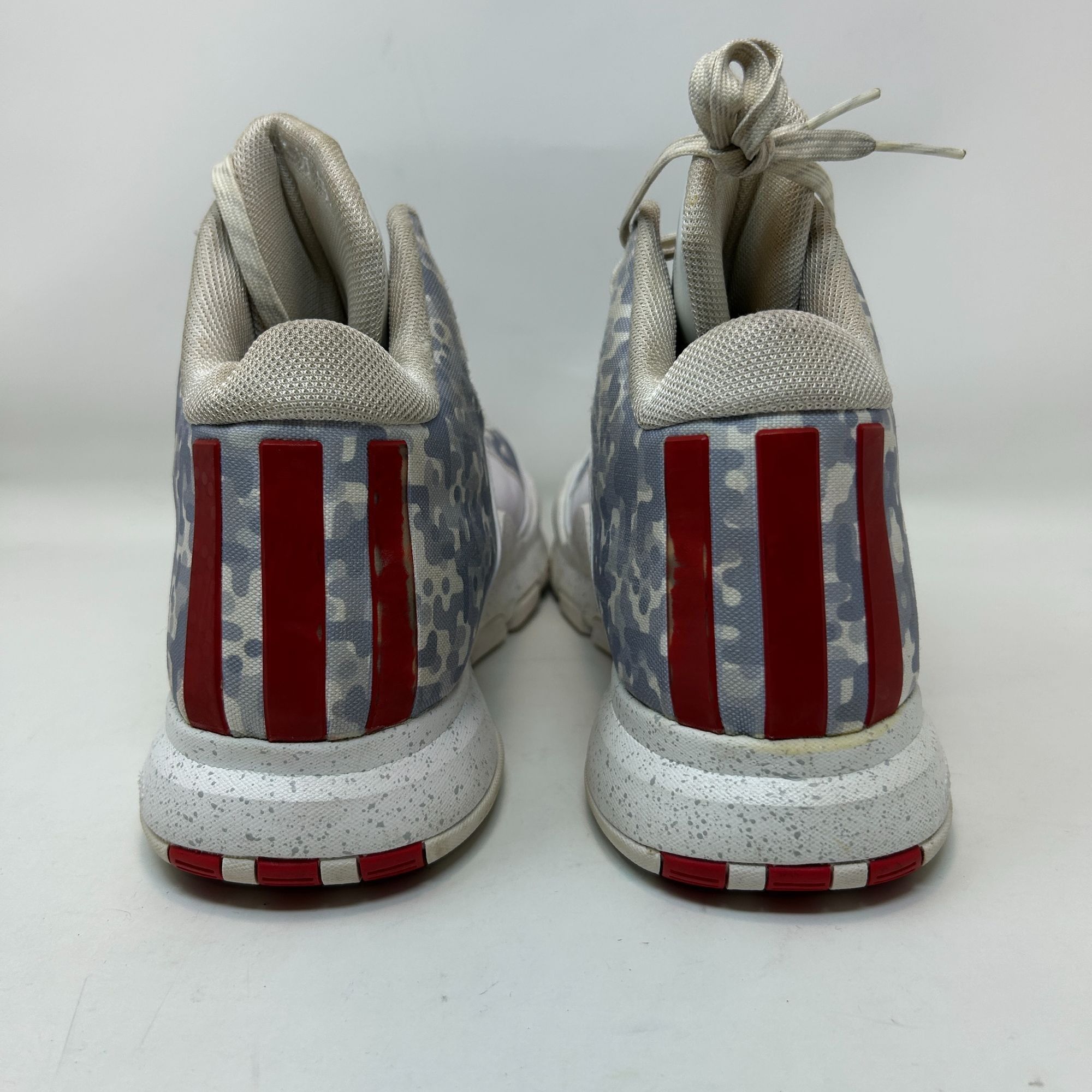 Adidas Adidas J Wall 2 Home Basketball Shoes Gray/White Mens Size 1 Size US 13 / EU 46 - 2 Thumbnail