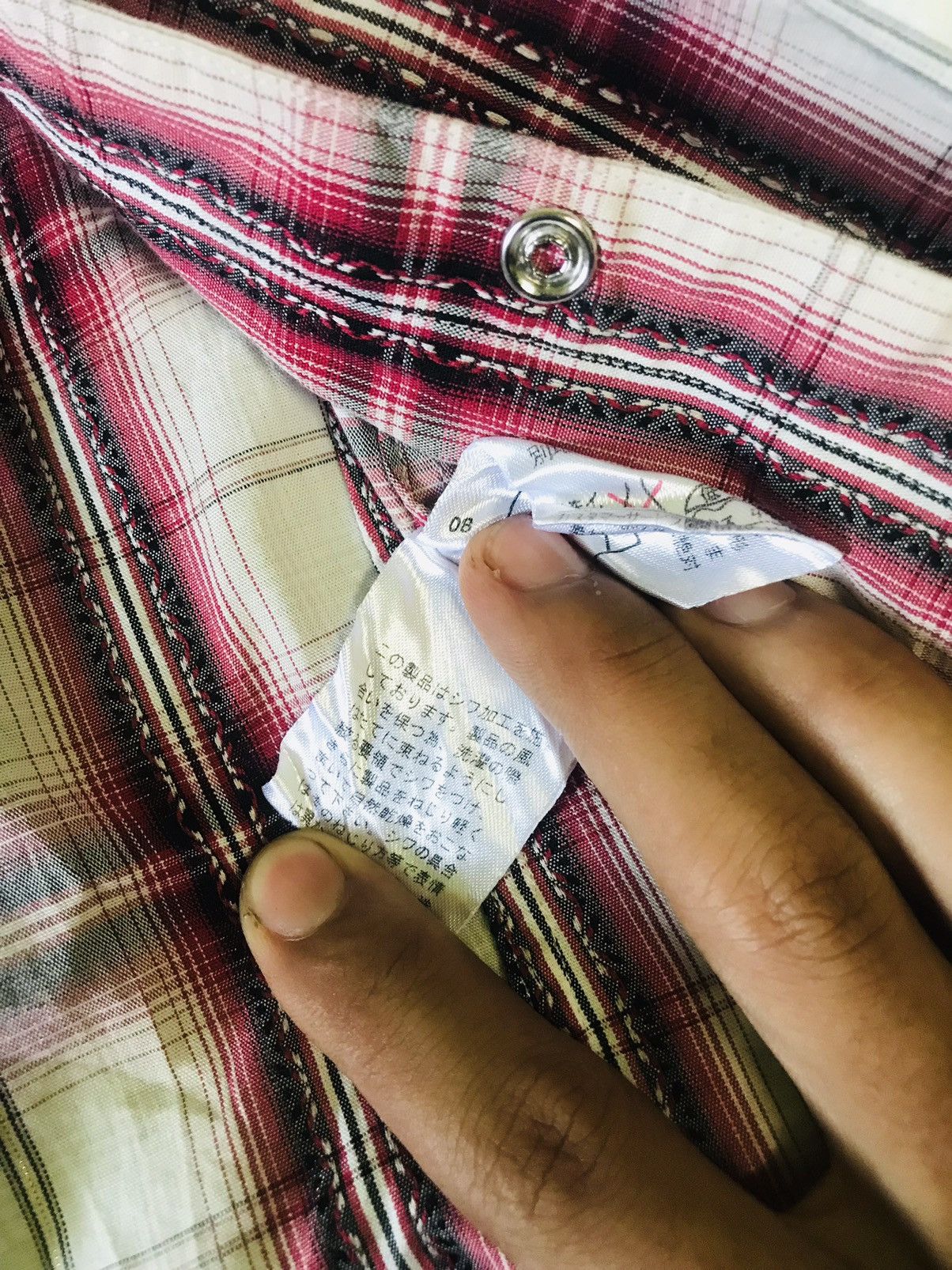 Japanese Brand × PPFM Vintage PPFM Button up shirt Size US L / EU 52-54 / 3 - 6 Thumbnail