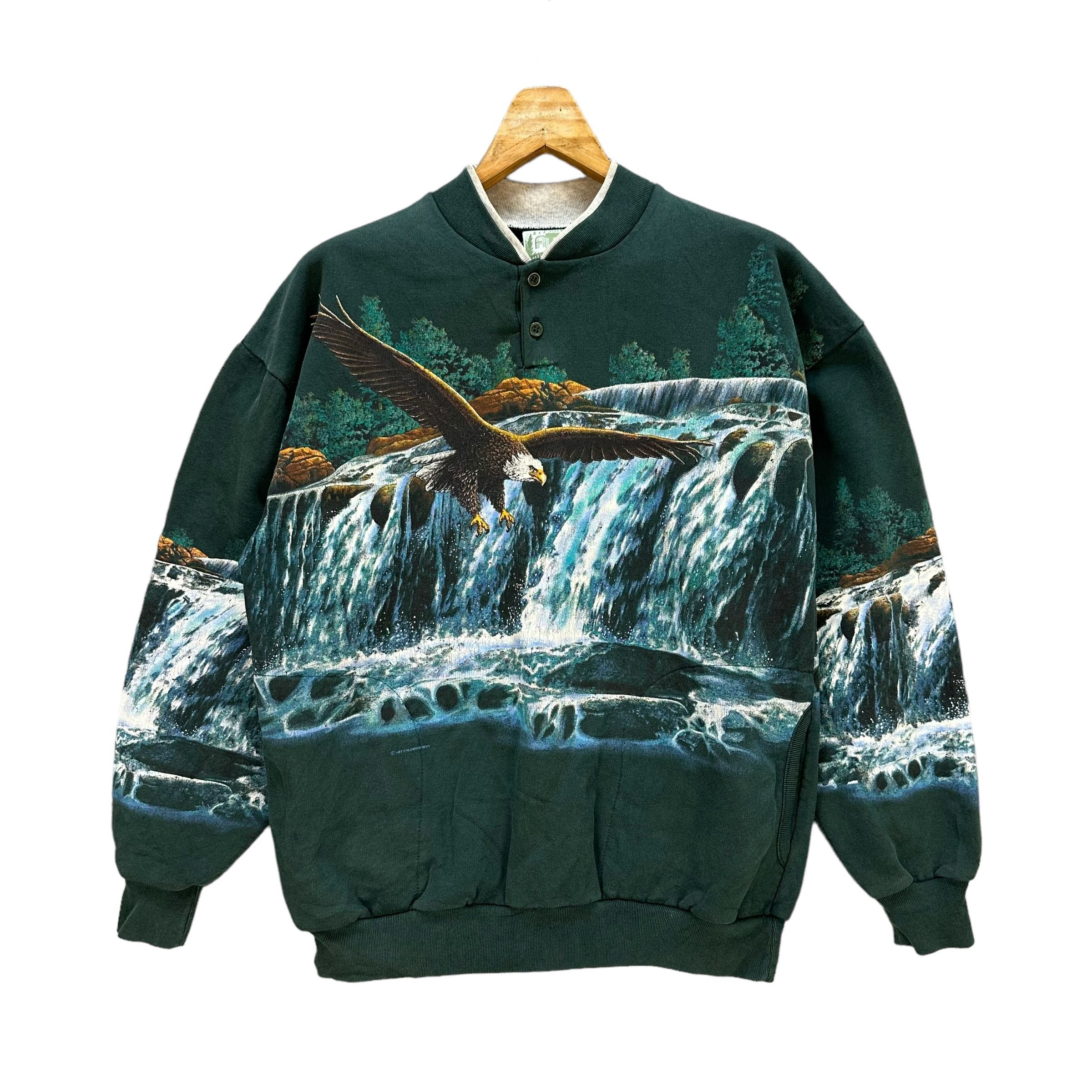 Ameri☆ ILLUSTRATION PRINT KNITTOP instant-nutriment-4-1969-