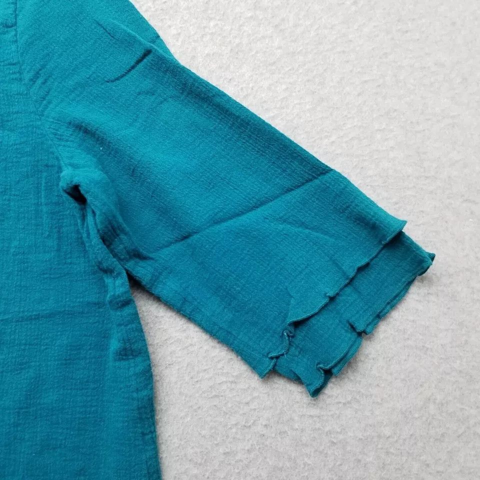 Other Soft Surroundings Shirt Womens Large Round Neck Long Sleeve Size L / US 10 / IT 46 - 4 Thumbnail