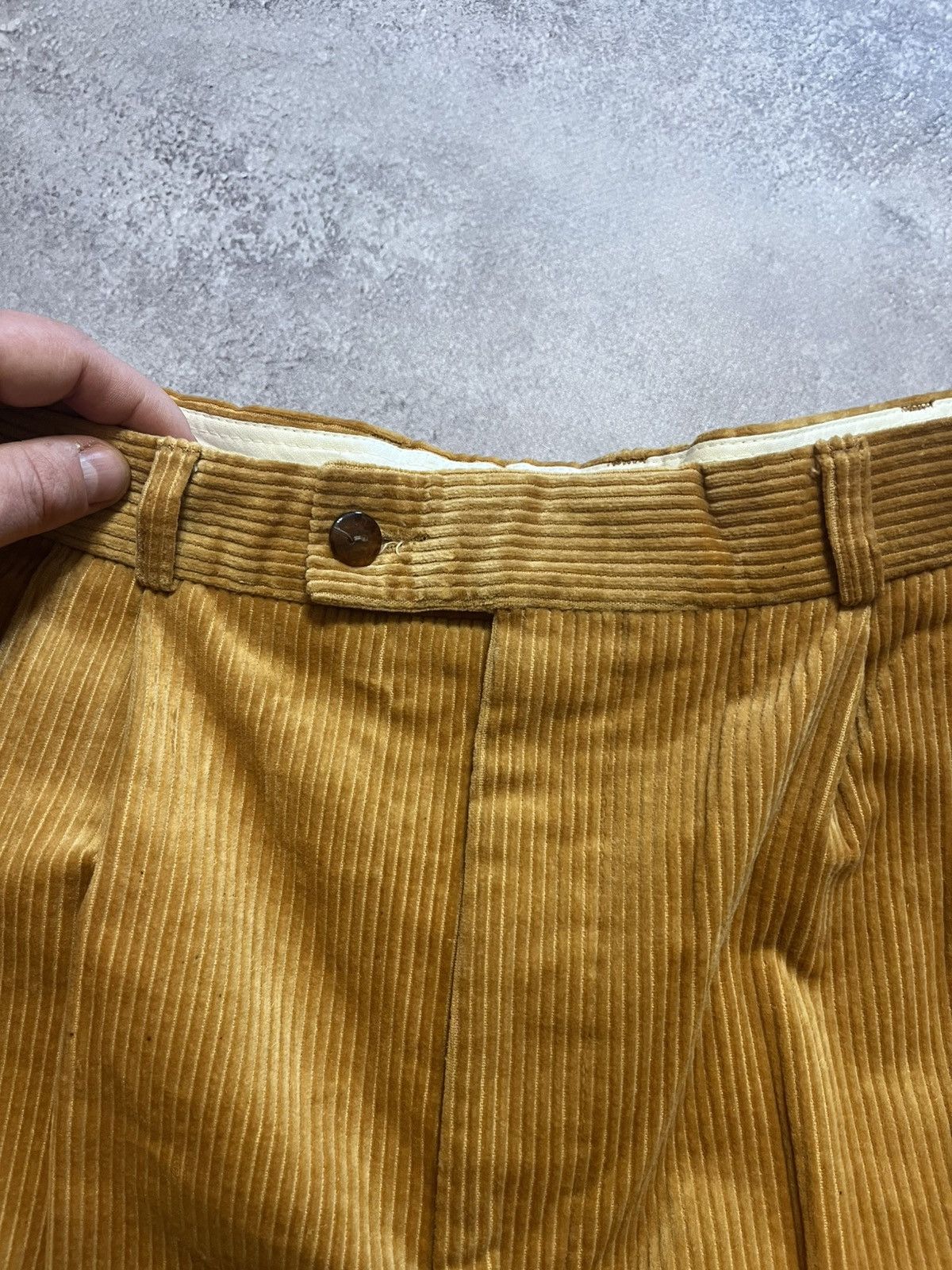 Vintage Steppin' Out Heavy Corduroy Trousers 54 (Fits W35) Size US 35 - 5 Thumbnail