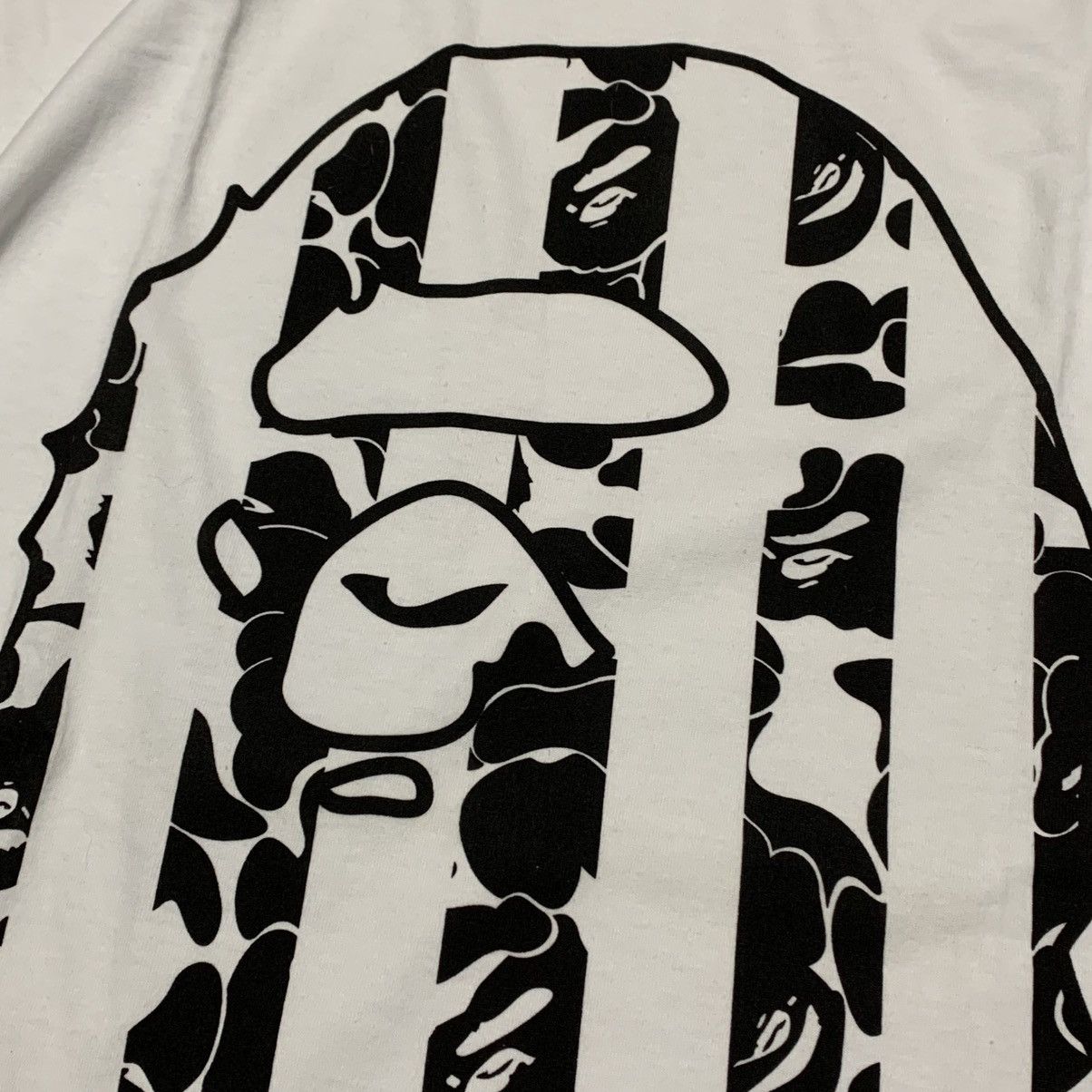 Bape Bape Large Big Ape Head Camo White Tee A Bathing Ape Size US L / EU 52-54 / 3 - 3 Thumbnail