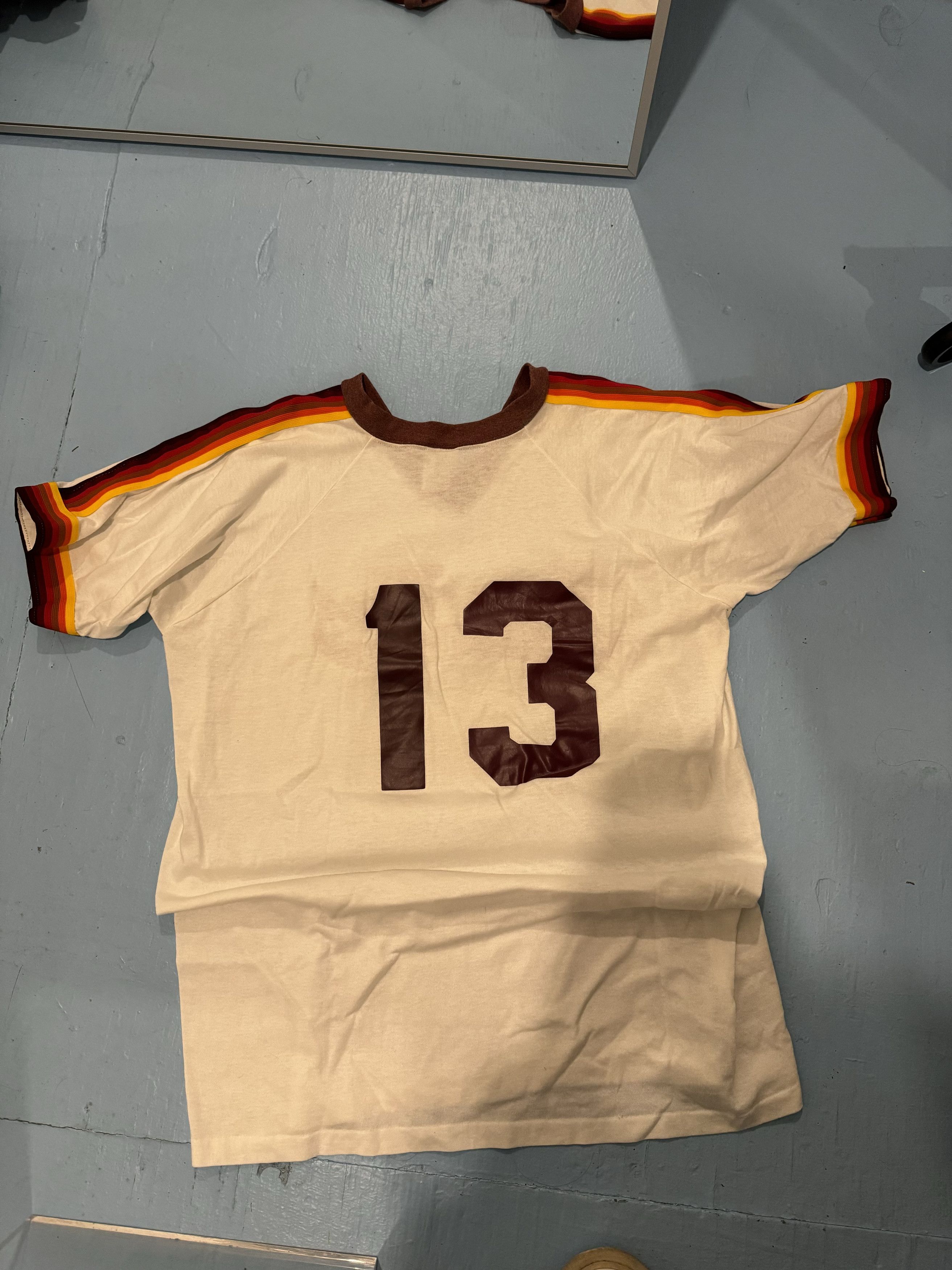 Vintage Vintage 80s Ringer Tee Size US XL / EU 56 / 4 - 7 Thumbnail