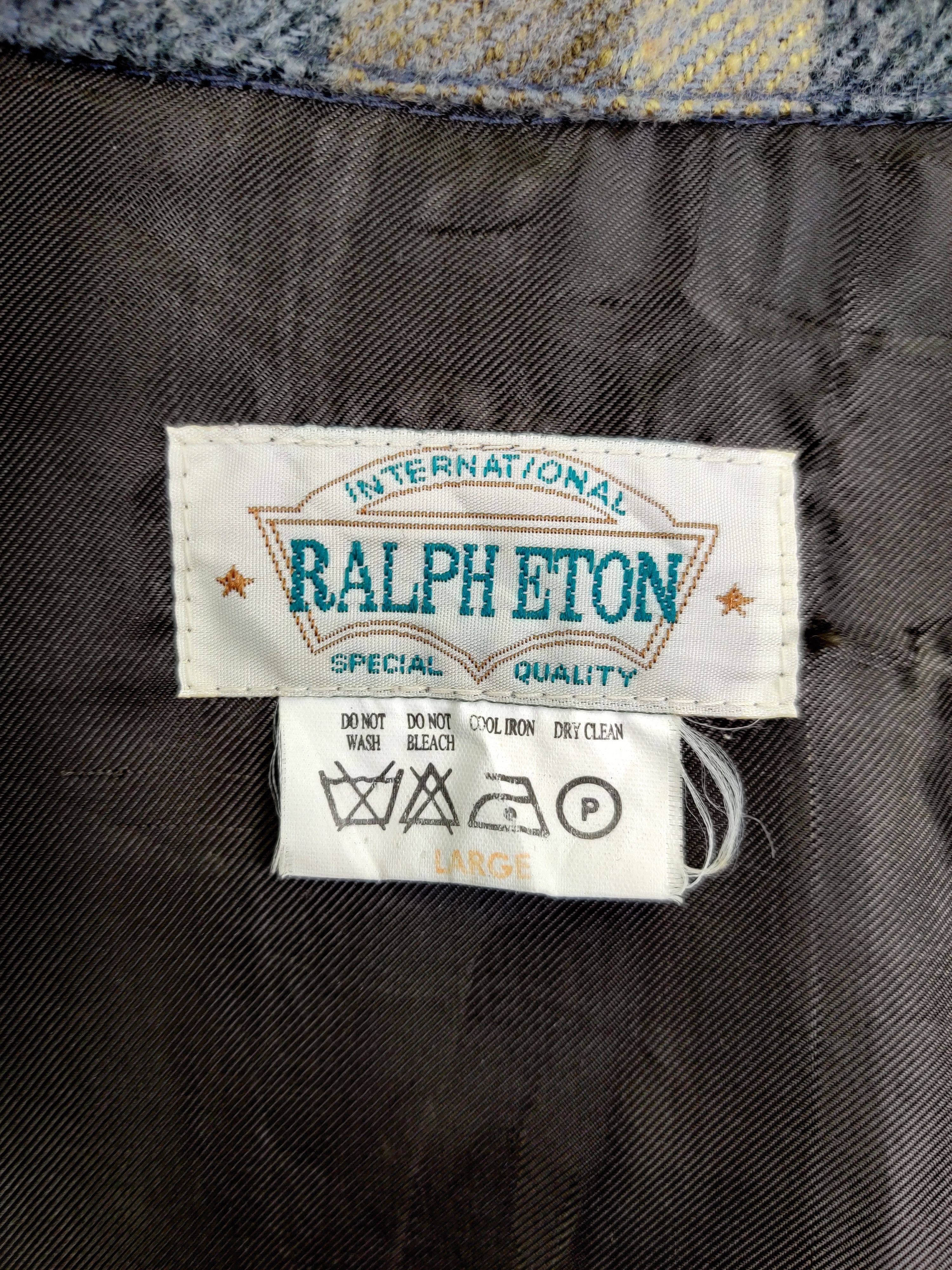 Eton Vintage Ralph Eton Plaid Hunting Zipper Jacket Size US L / EU 52-54 / 3 - 15 Thumbnail