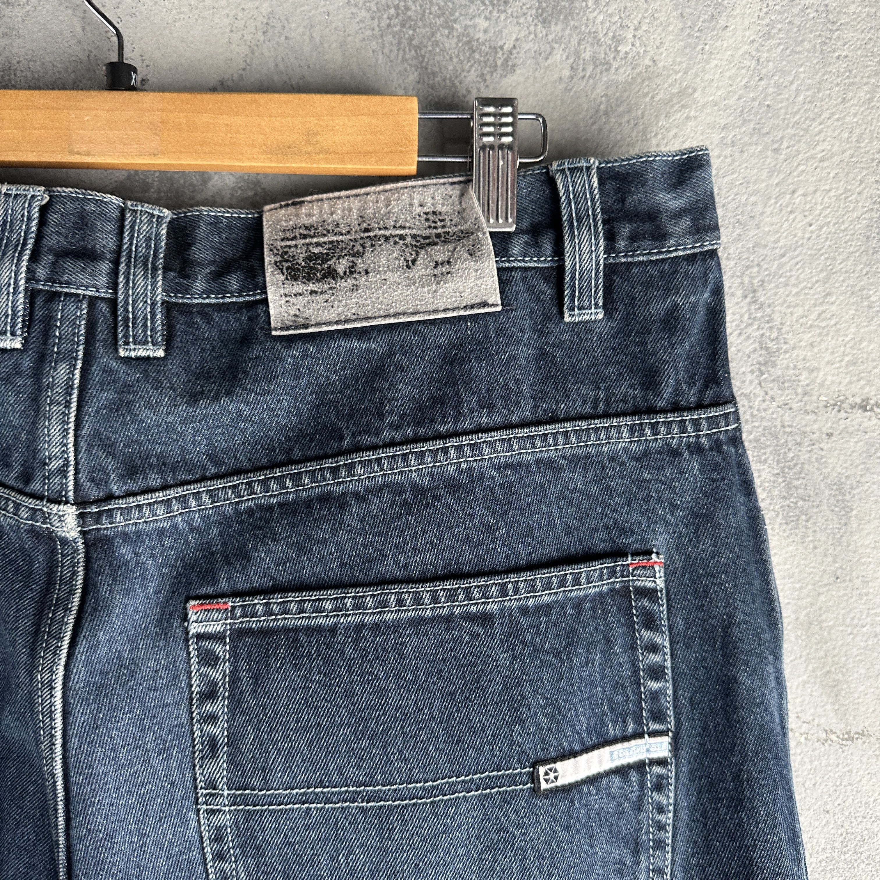 Southpole Vtg Y2K Southpole Baggy Jorts Shorts Hip Hop 5 Pocket Denim Size US 38 / EU 54 - 8 Thumbnail