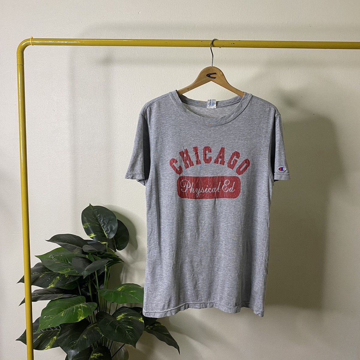 Champion × Vintage Vintage 1990s Champion Chicago Physical Education Tee Size US M / EU 48-50 / 2 - 1 Thumbnail