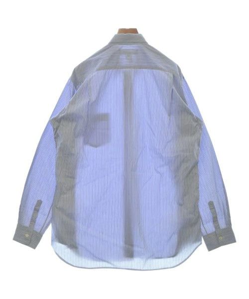 Comme des Garcons SHIRT Shirt Cotton Stripes Chest Pocket Long Sleeve Blue Size US L / EU 52-54 / 3 - 2 Thumbnail