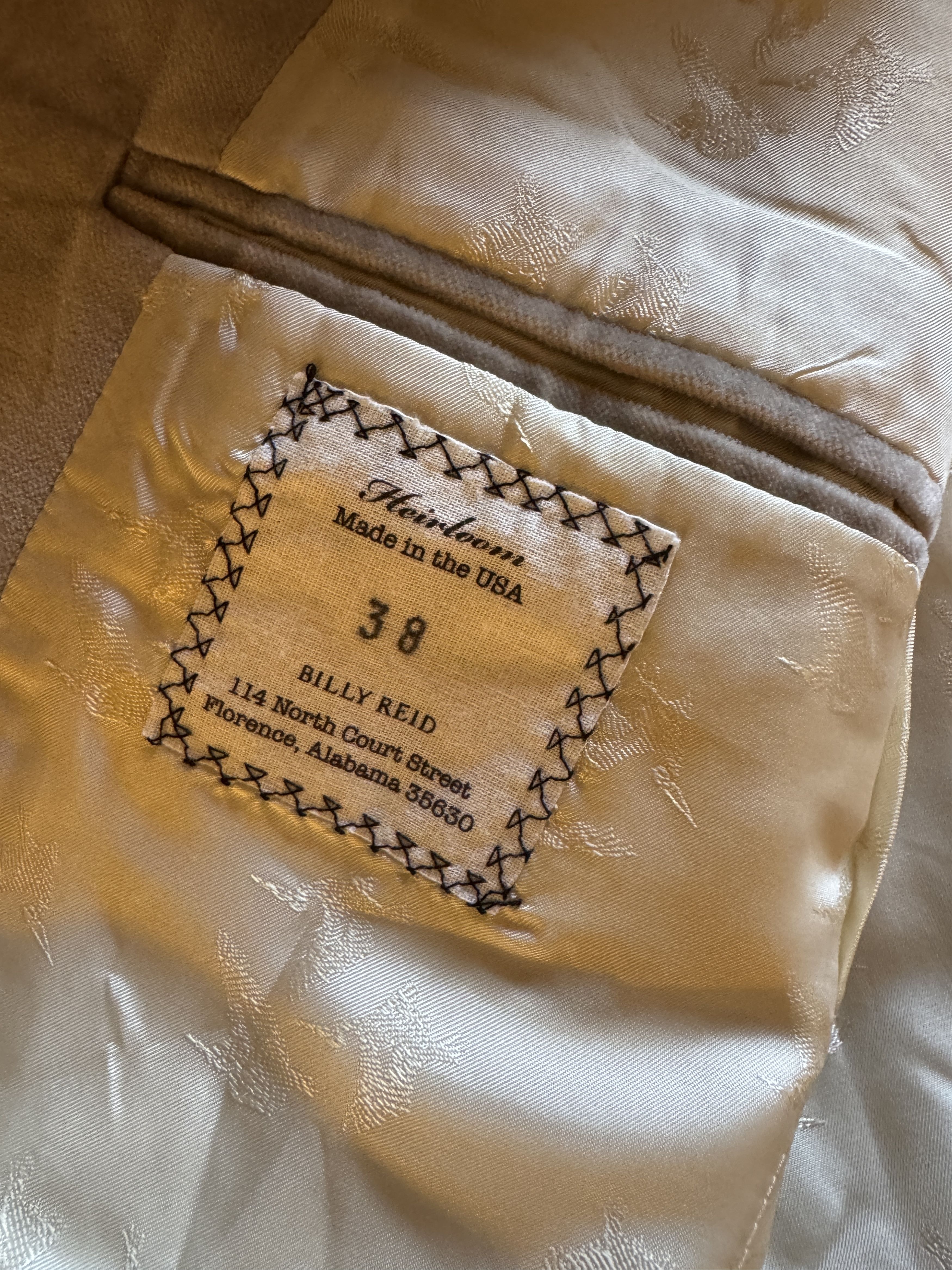 Billy Reid Velvet blazer Size 38R - 7 Thumbnail