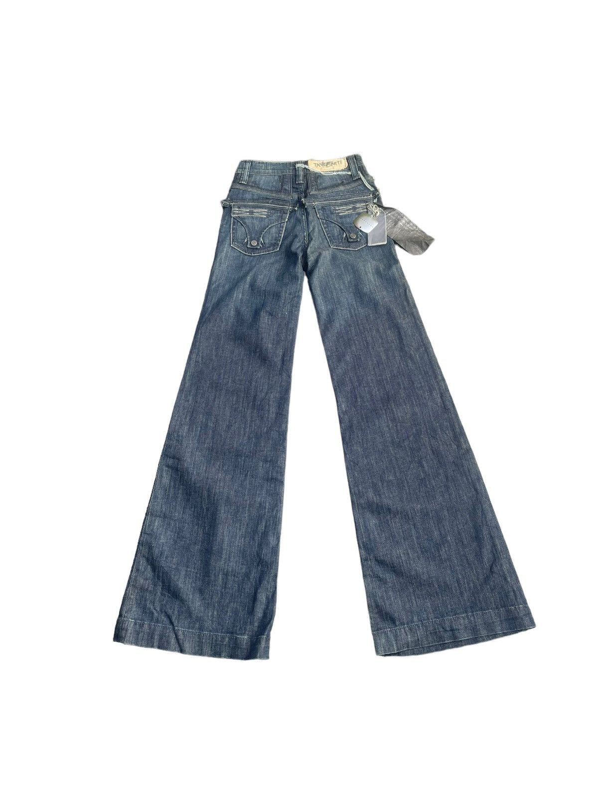 Designer × Jimmy Taverniti Jimmy Taverniti Wide Leg Denim Size 26" / US 2 / IT 38 - 6 Thumbnail