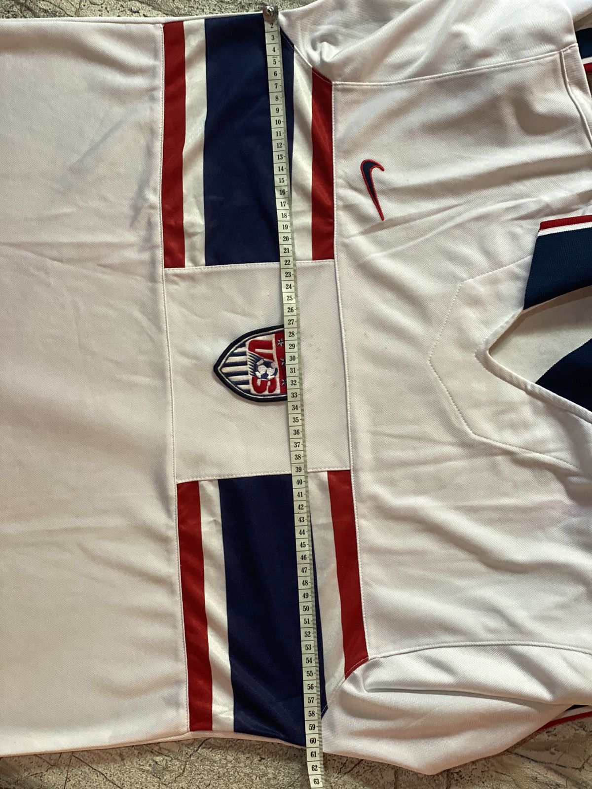 Nike Vintage Nike 1995-1997 USA Home Soccer Jersey Blokcore Size US M / EU 48-50 / 2 - 10 Thumbnail