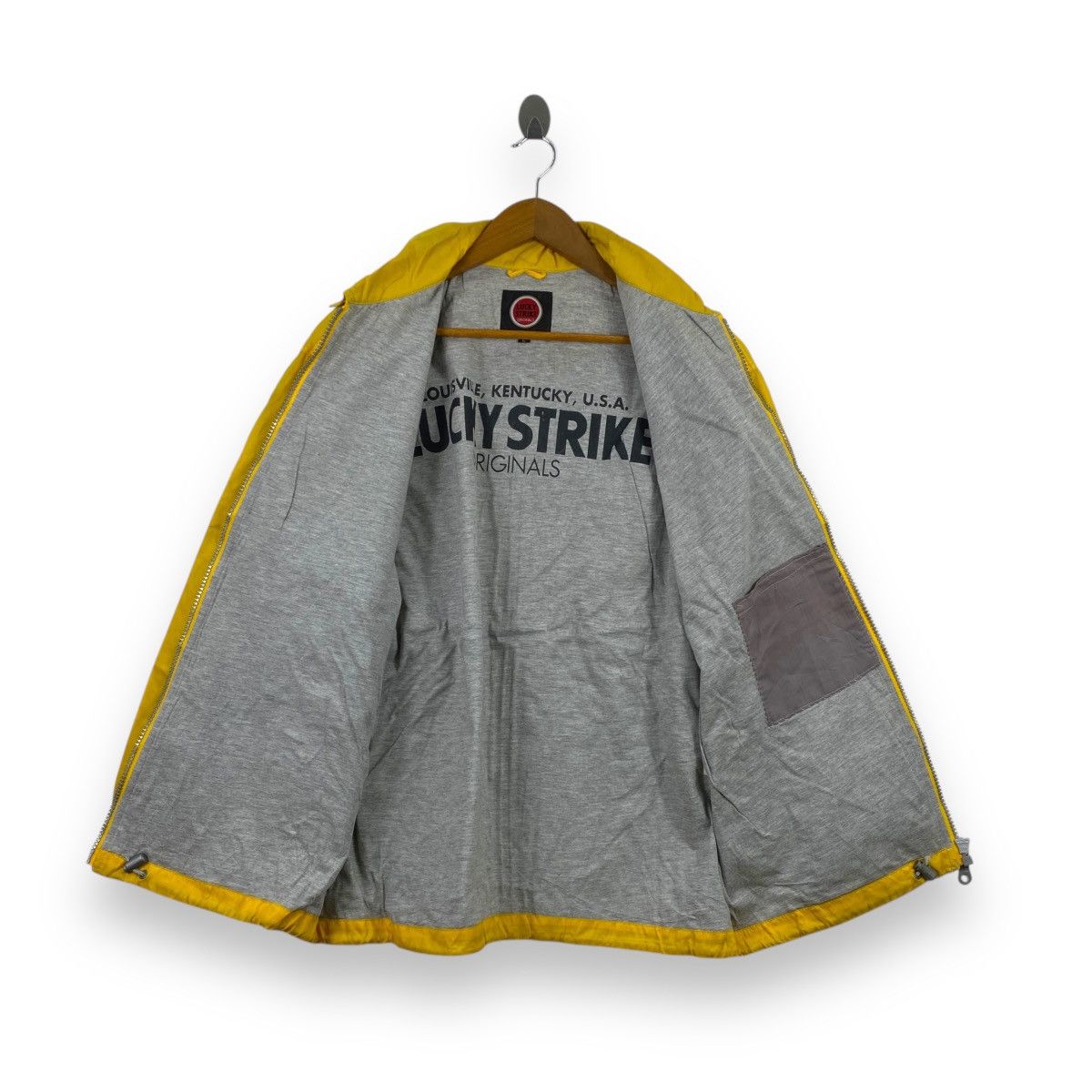 Vintage Vintage LUCKY STRIKE ORIGINALS Racing Team Zipper Jacket Size US L / EU 52-54 / 3 - 4 Thumbnail