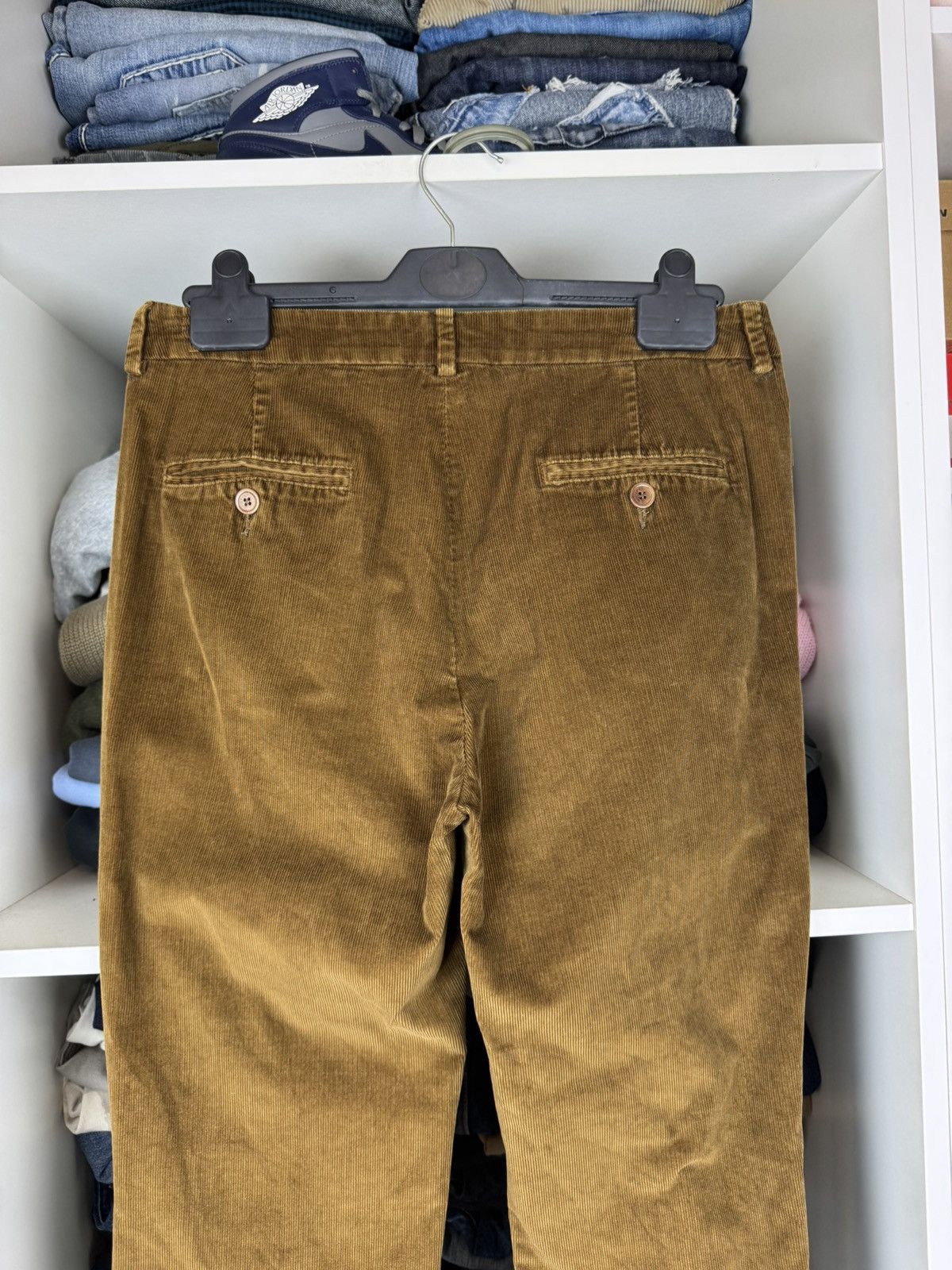 Weekend Max Mara Weekend Max Mara High-Waisted Capri Corduroy Pants Stretch Size 28" / US 6 / IT 42 - 11 Thumbnail