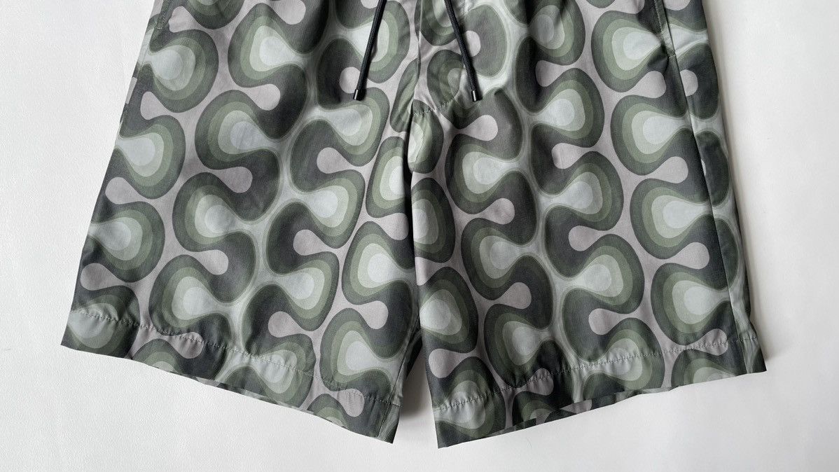 Dries Van Noten S/S 24 70s Print ‘Piperi’ Nylon Shorts Size US 32 / EU 48 - 10 Thumbnail