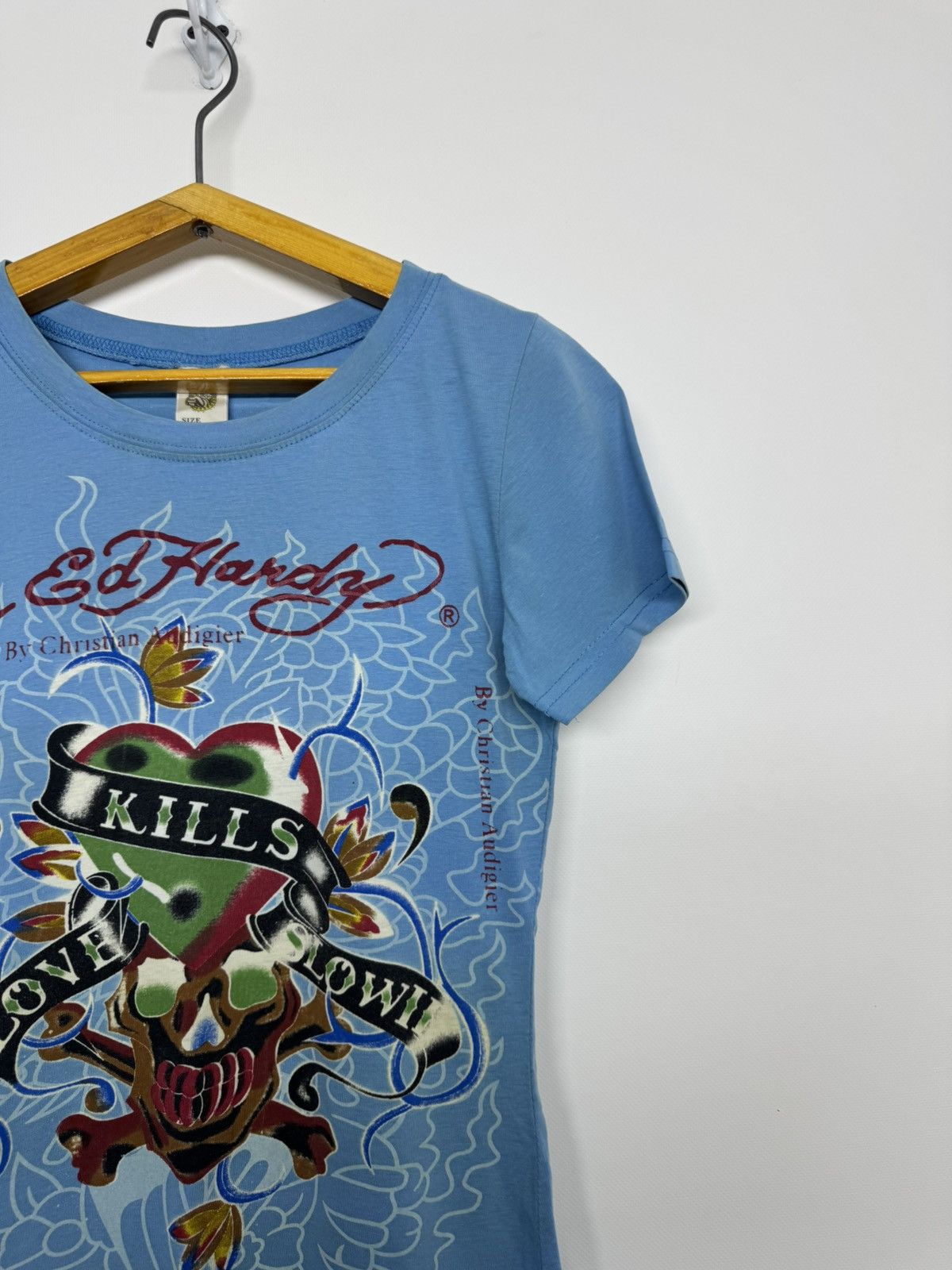 Ed Hardy Vintage ed hardy by christian audigier y2k t shirt Size S / US 4 / IT 40 - 8 Thumbnail