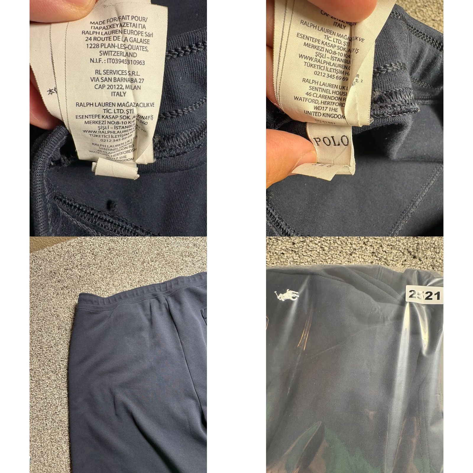 Polo Ralph Lauren Polo Ralph Lauren Double Knit Sweat Shorts Big Tall Blue Drawstring Pony Mens Size US XXL / EU 58 / 5 - 8 Thumbnail