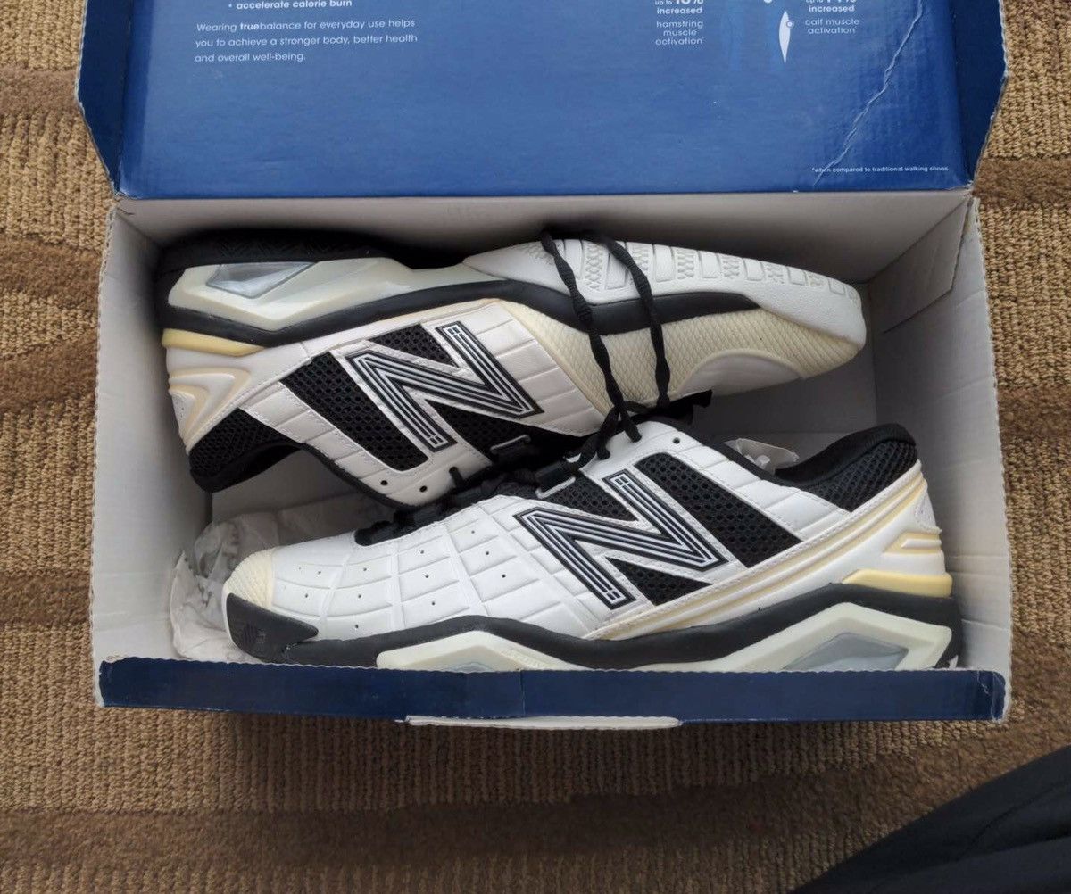 image of New Balance 1187 Tennis Shoes White Men's Mc1187Wn Size 12