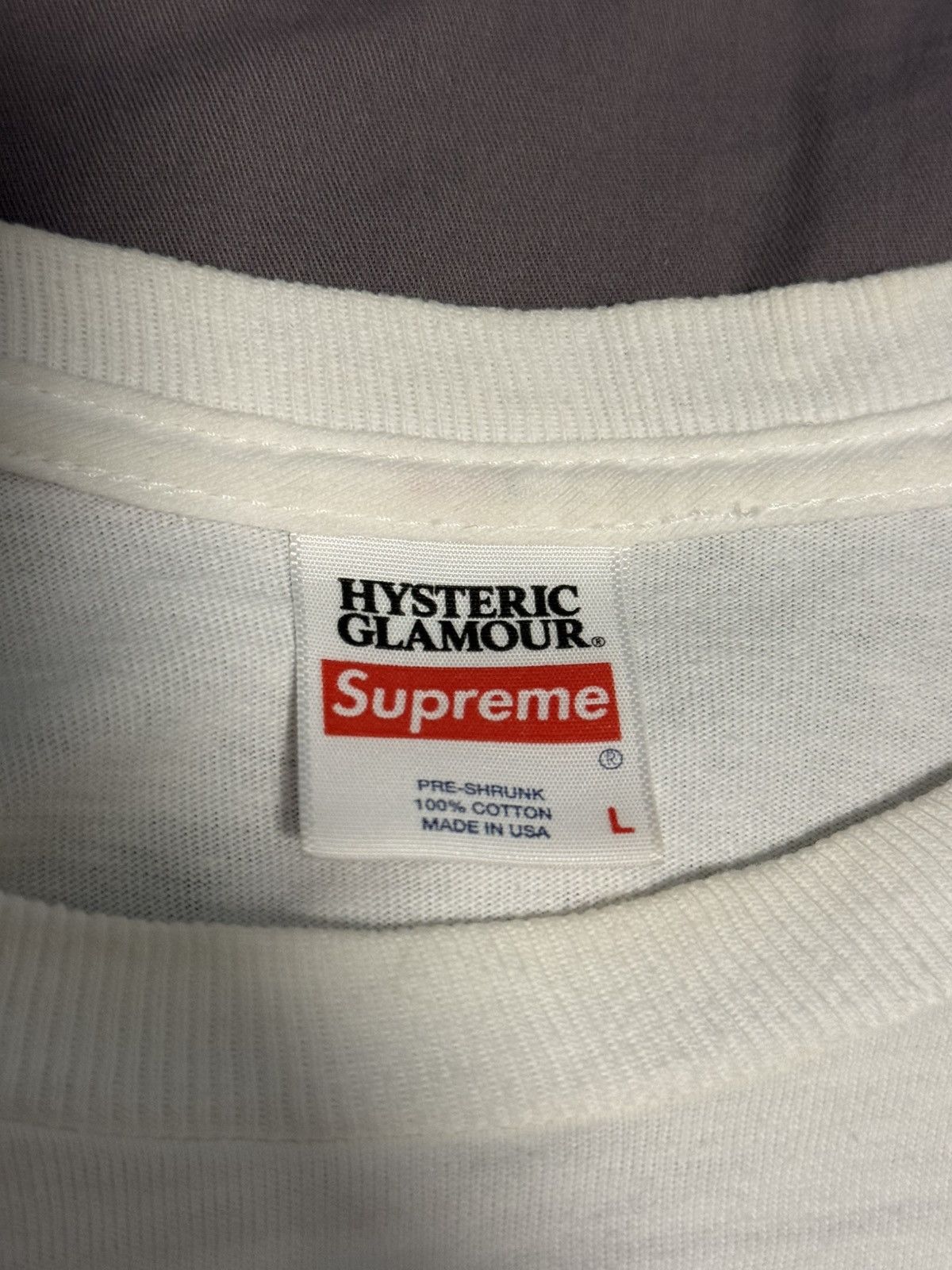 Supreme SUPREME HYSTERIC GLAMOUR LONGSLEEVE T-SHIRT Size US L / EU 52-54 / 3 - 3 Thumbnail