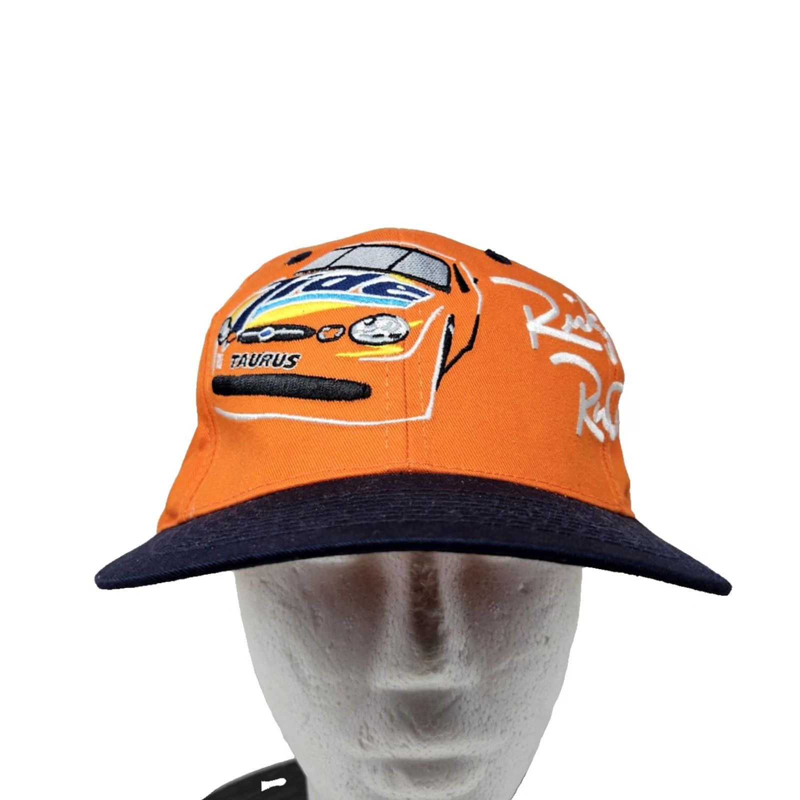NASCAR Ricky Rudd Hat Cap Strap Back Embroidered Racing Taurus Mens NASCAR Tide Racing Cap Size ONE SIZE - 2 Thumbnail