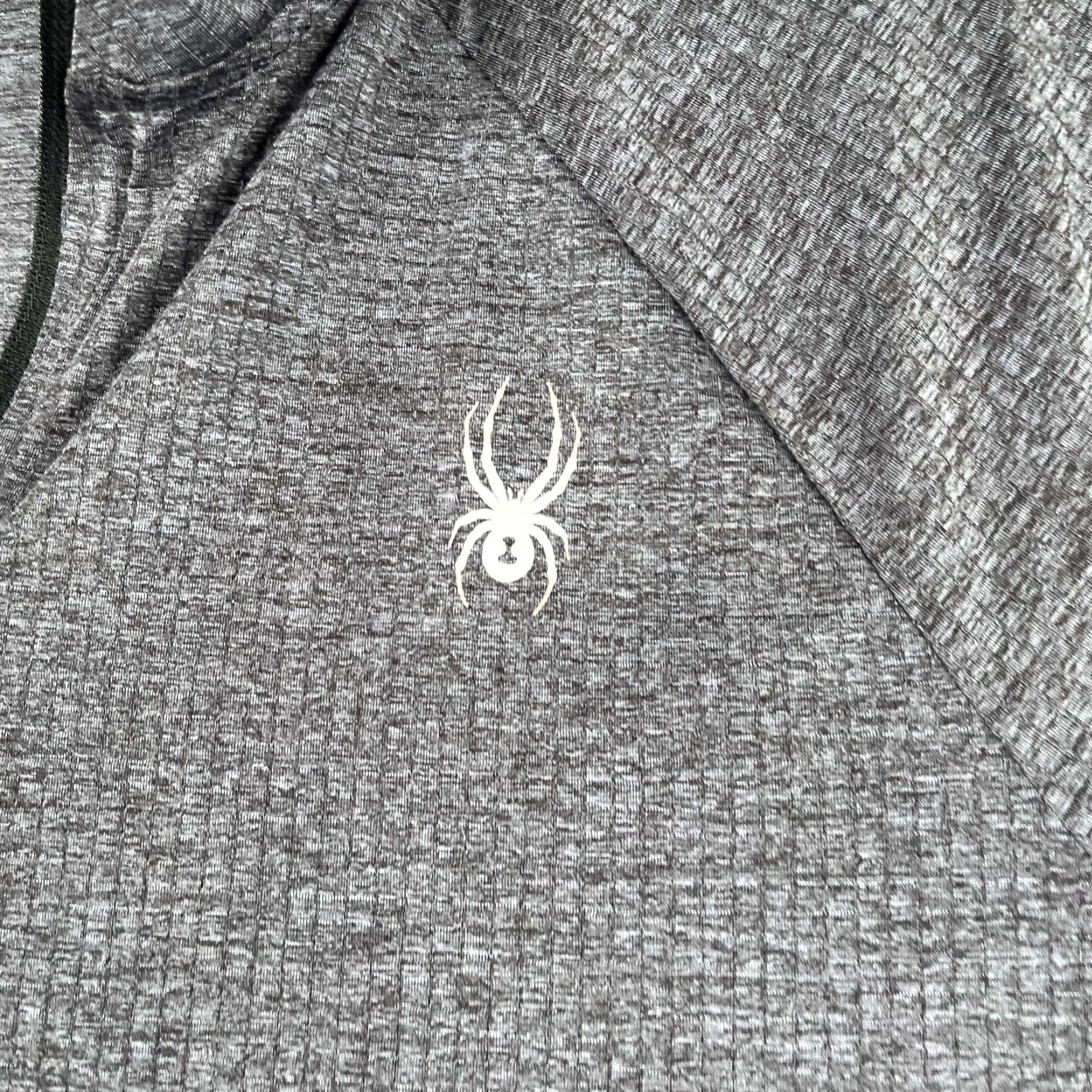 Spyder Spyder Active Long Sleeve Gym 1/2 Zip Large Gray Heather Polyester Stretch Men's Size US L / EU 52-54 / 3 - 3 Thumbnail